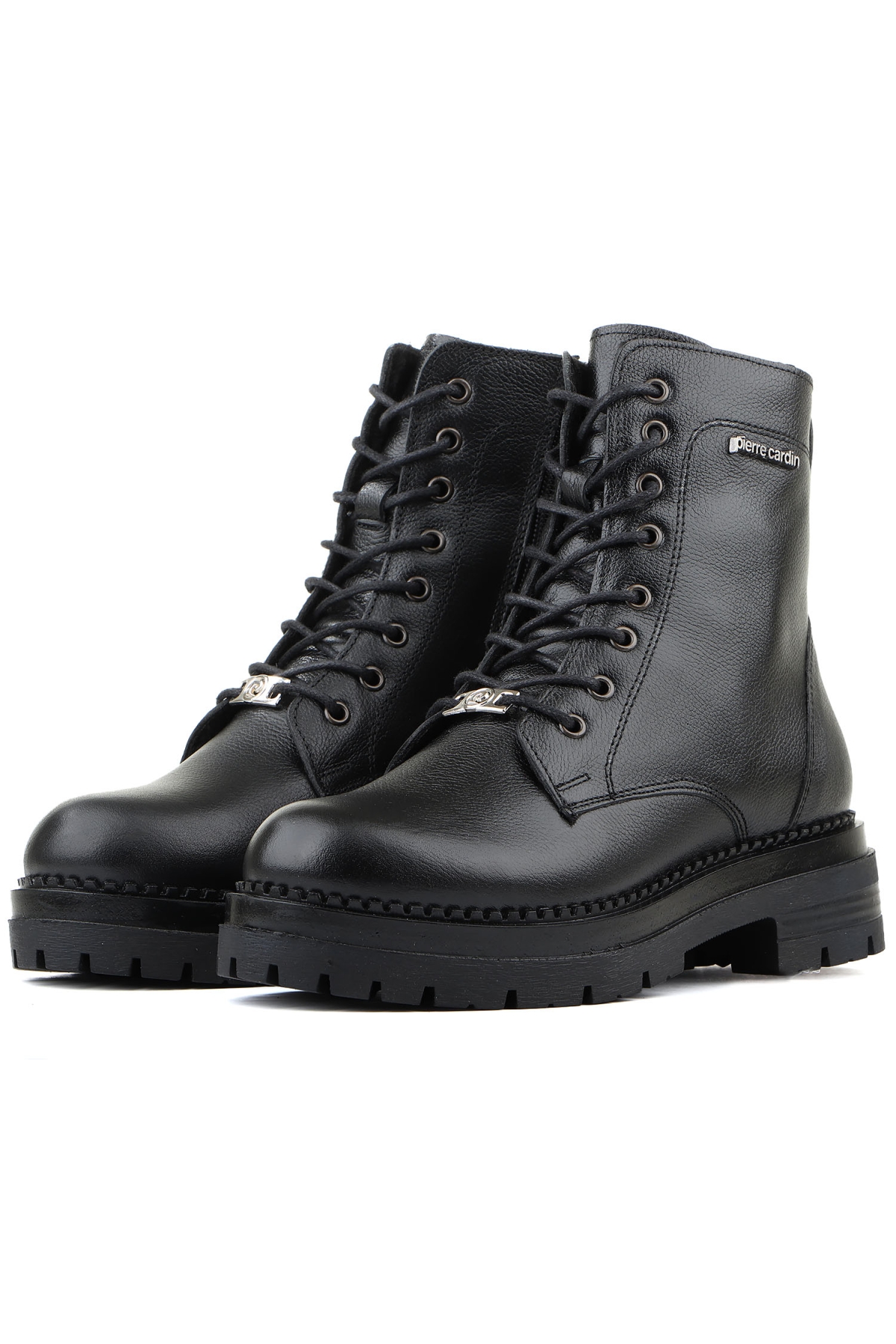 54061 Sıcak Hakiki Deri Fermuarlı Kadın Bot - Görsel 3