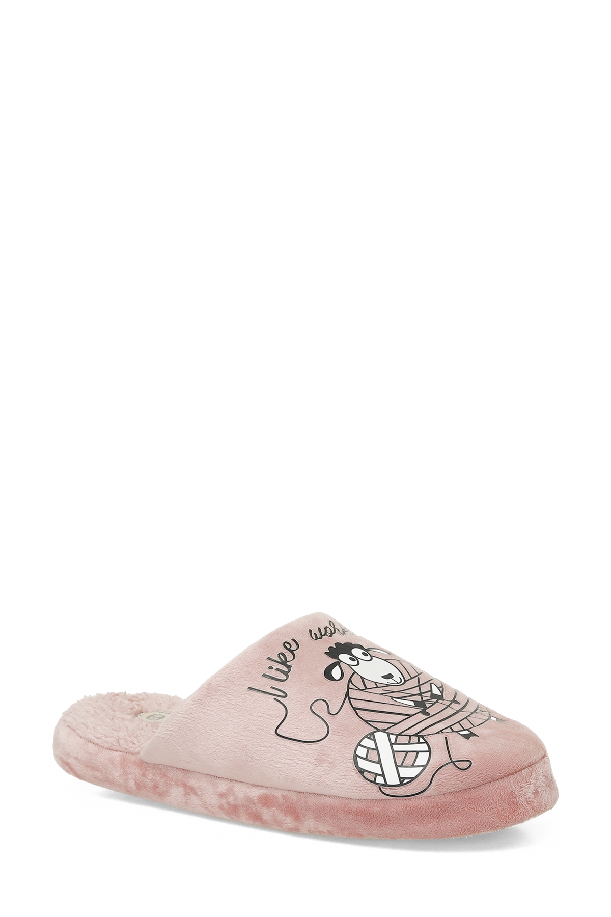 607109.Z4PR Pudra Kadın Ev Terliği - Görsel 3