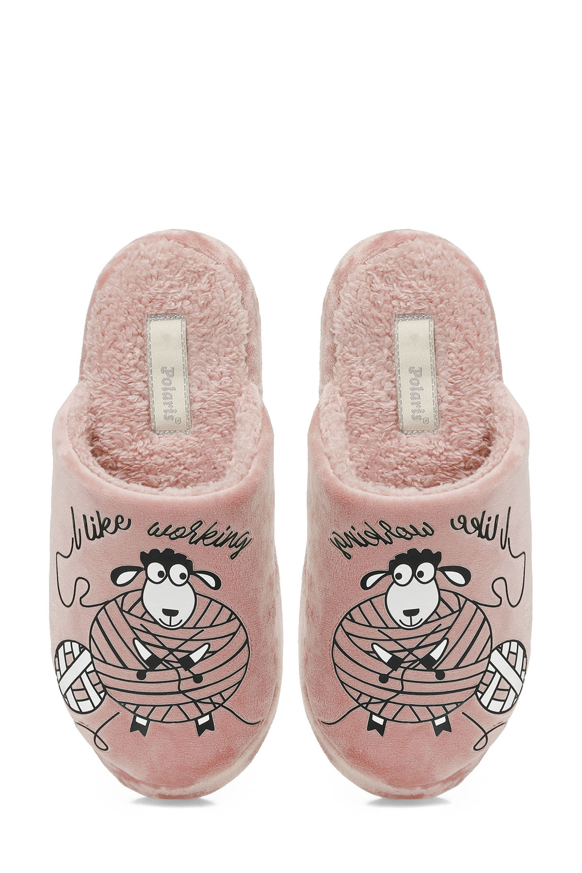 607109.Z4PR Pudra Kadın Ev Terliği - Görsel 5