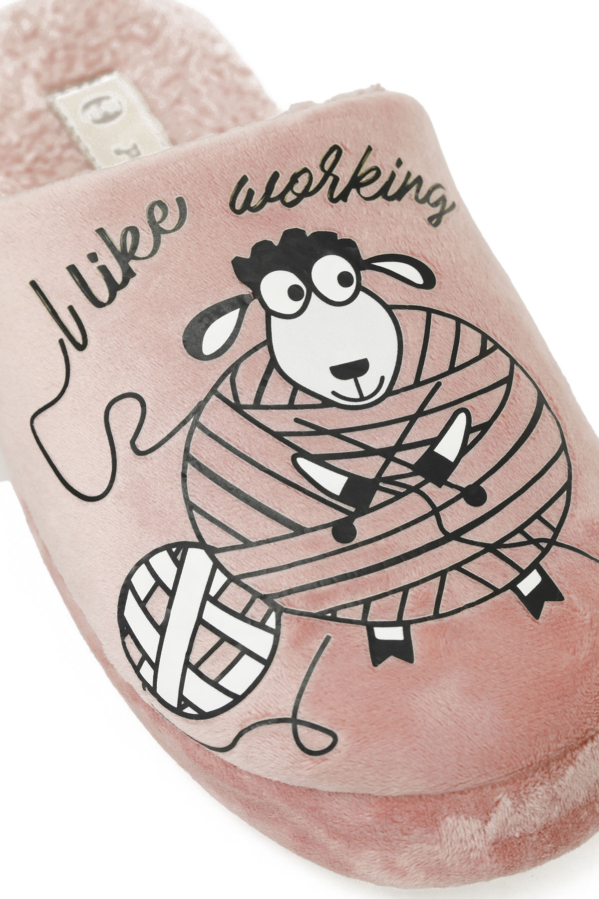 607109.Z4PR Pudra Kadın Ev Terliği - Görsel 8