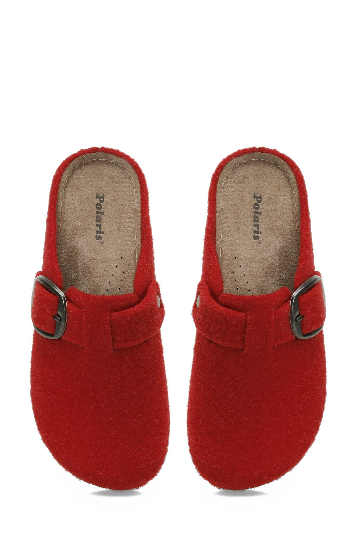 607167.Z4PR Kırmızı Kadın Sabo Terlik - Görsel 5