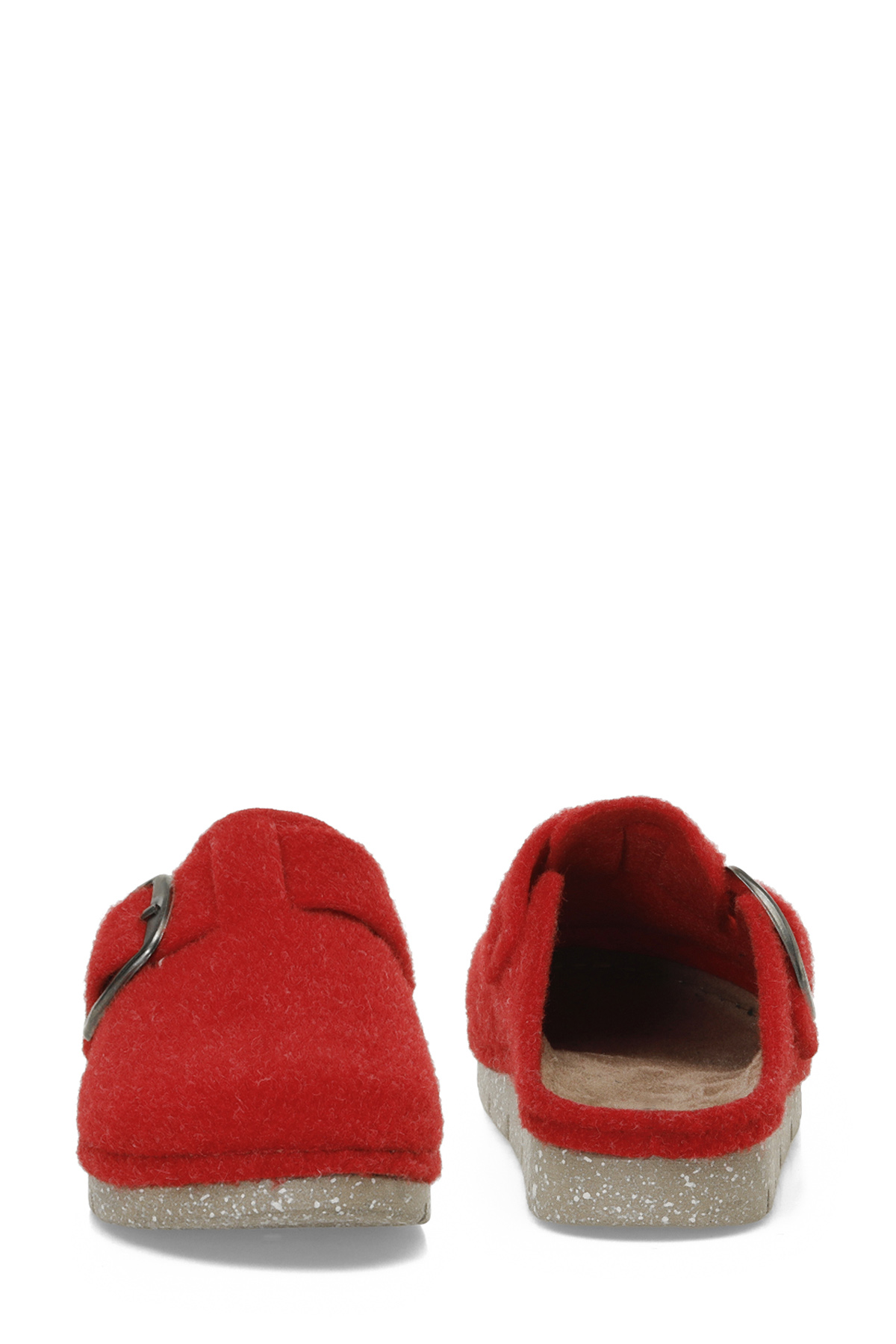 607167.Z4PR Kırmızı Kadın Sabo Terlik - Görsel 6
