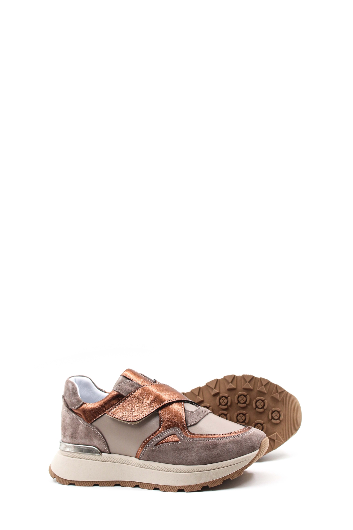 Hakiki Deri Kadın Casual Ayakkabı 757ZA24055 - Görsel 4