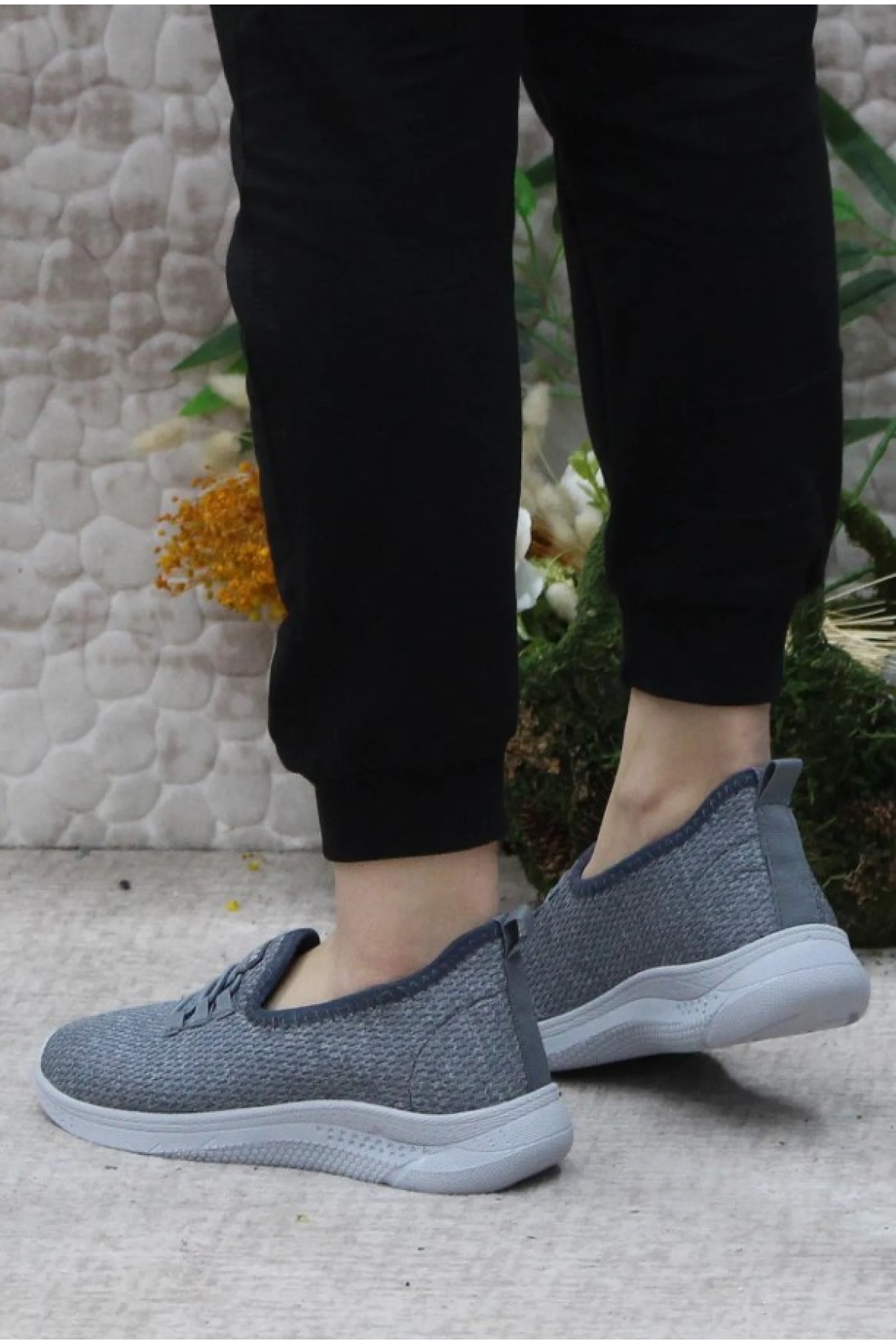 Pasomia 066 Triko Unisex Spor Babet Ayakkabı - Görsel 4