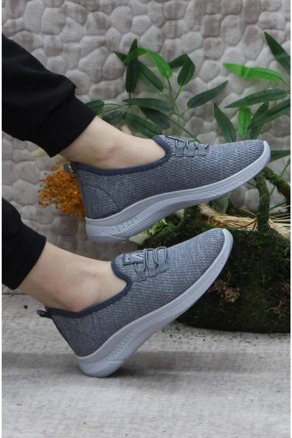 Pasomia 066 Triko Unisex Spor Babet Ayakkabı - Görsel 5