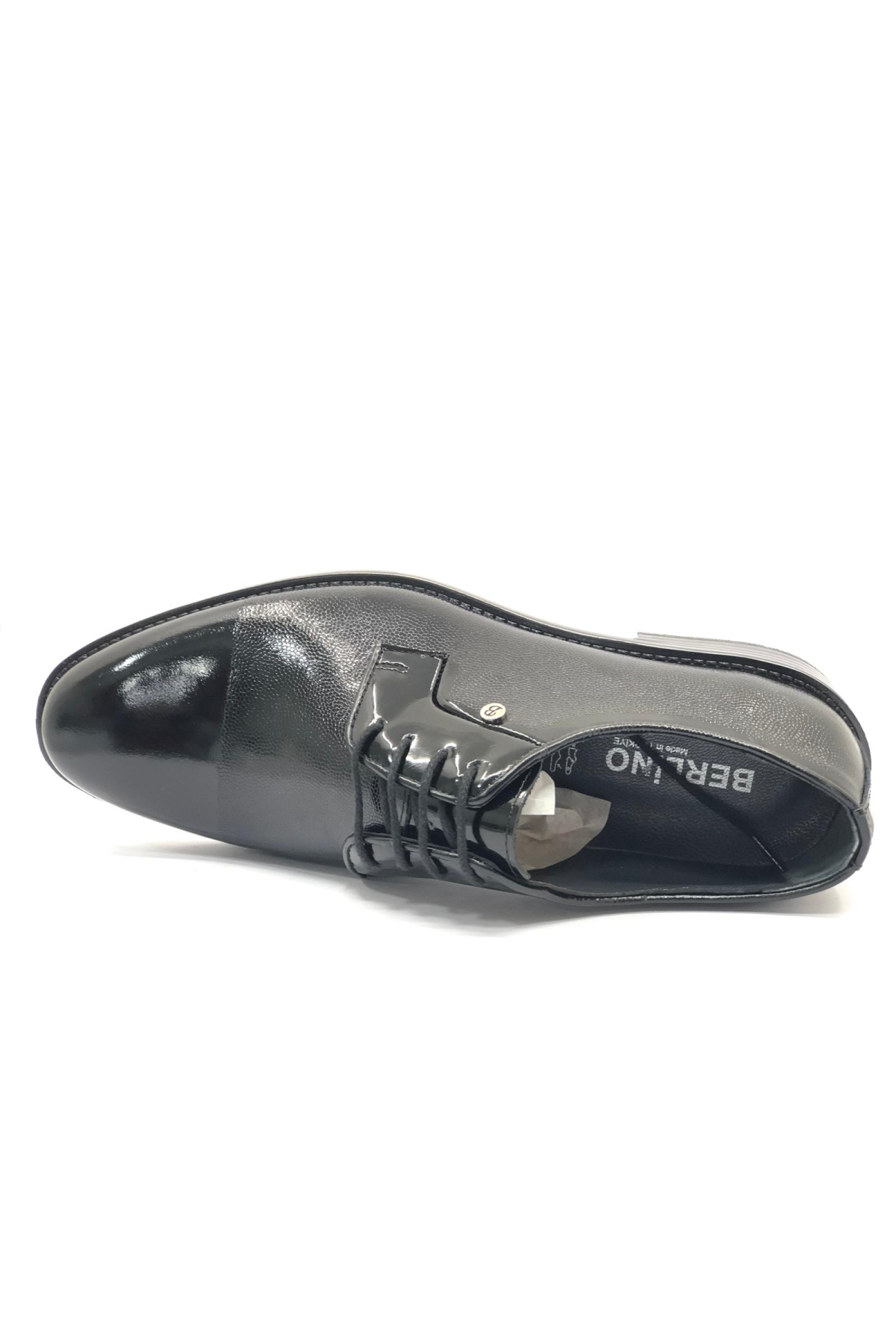 616-1 %100 Hakiki Deri Erkek Klasik Ayakkabı - Görsel 5