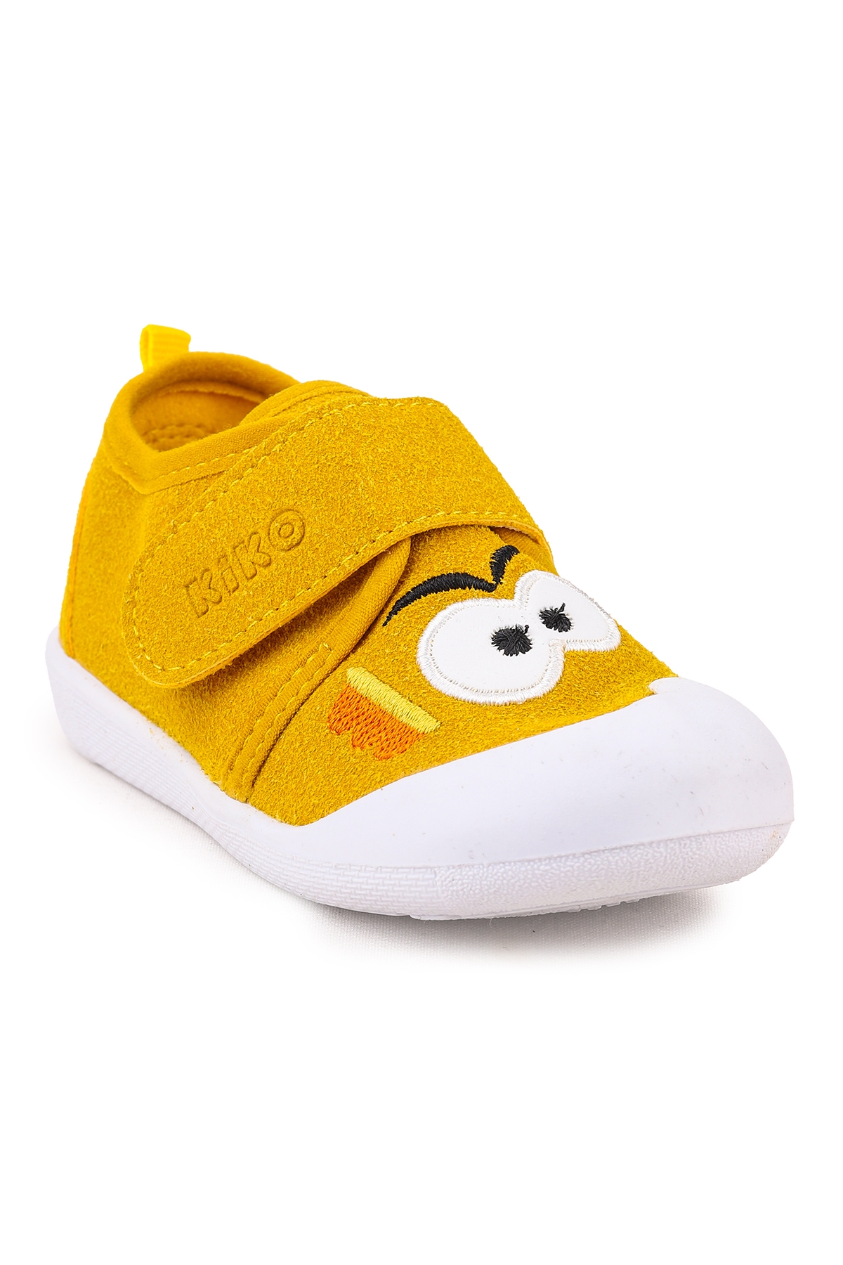 Cookie Cırtlı Erkek Bebek İlk Adım Panduf Ayakkabı Sarı - Görsel 5