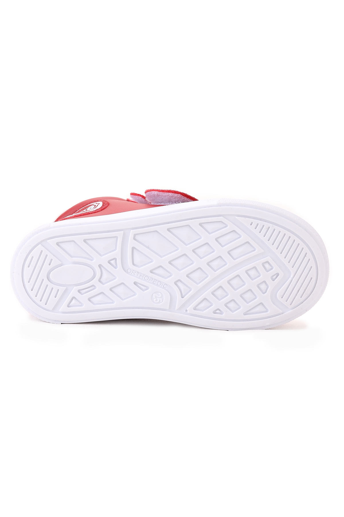 Coyote Cırtlı Kız Bebek Günlük Bot Ayakkabı Kırmızı - Görsel 7