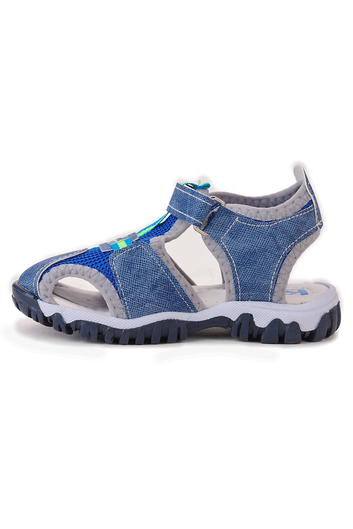 Erkek Bebek Sandalet Arz 2399 Kot Mavi - Görsel 5