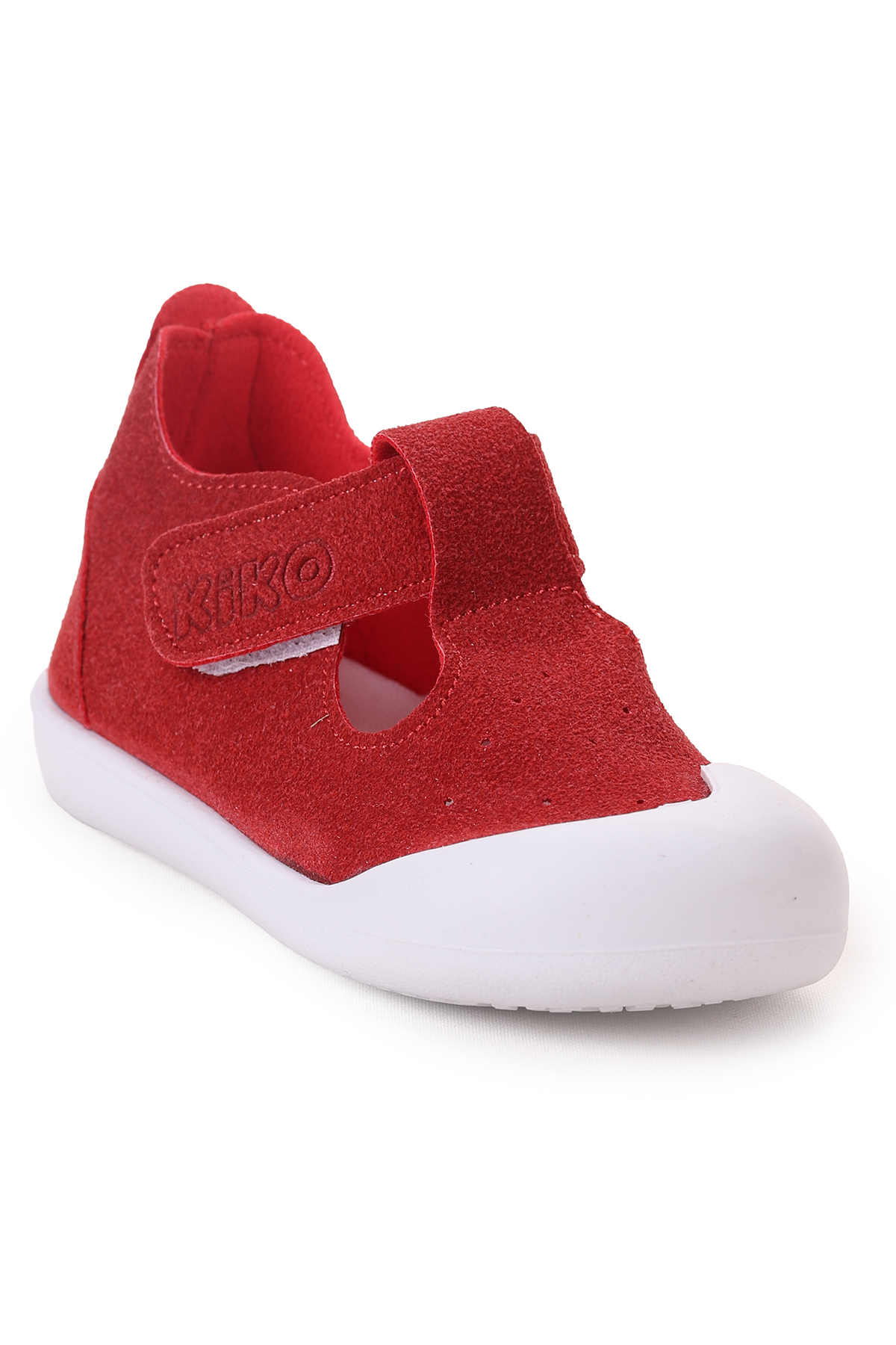 Elroy İlk Adım Cırtlı Kız Bebek Günlük Ayakkabı Kırmızı - Görsel 8