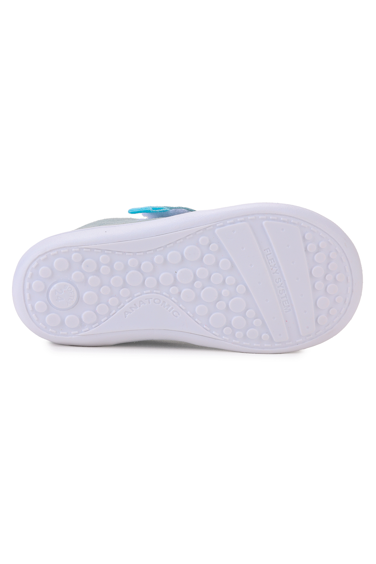 Winnie İlk Adım Cırtlı Erkek Bebek Günlük Bot Ayakkabı Bebe Mavi - Görsel 7