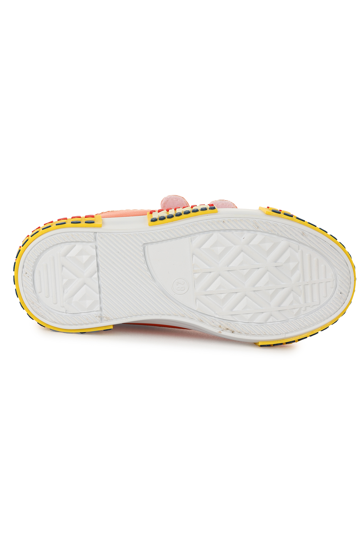 Kach Cırtlı Erkek Çocuk Günlük Spor Ayakkabı Turuncu - Görsel 7