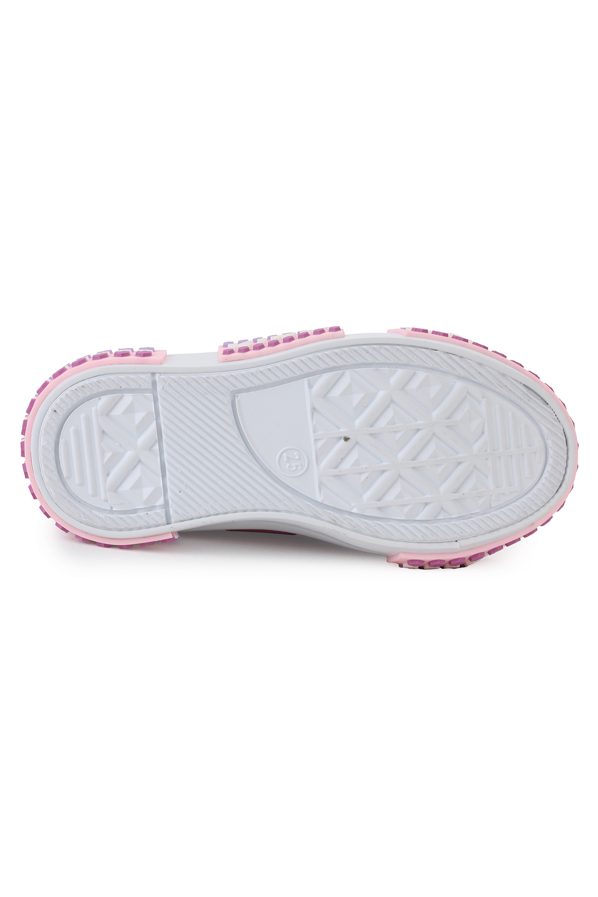 Kach Cırtlı Kız Bebek Günlük Spor Ayakkabı Fuşya - Görsel 7