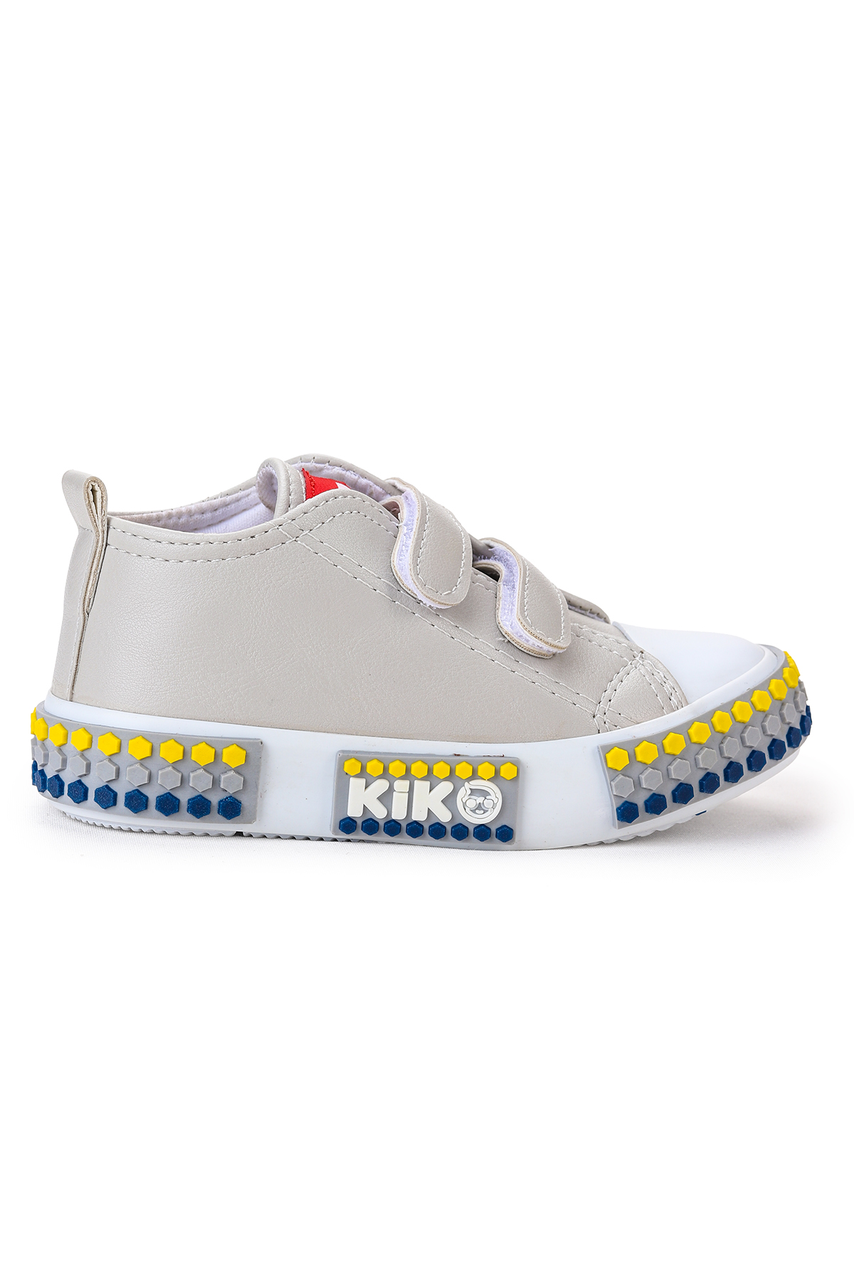 Kach Cırtlı Erkek Bebek Günlük Spor Ayakkabı Gri - Görsel 4