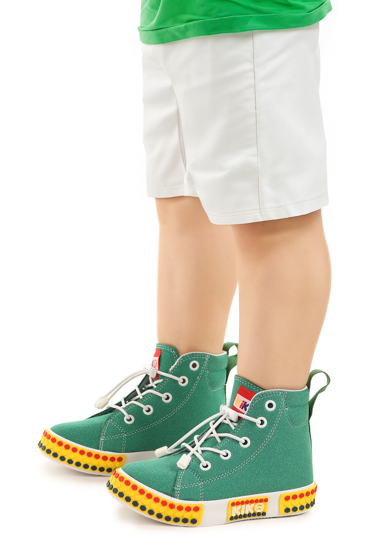 Gamel Günlük Lastikli Erkek Bebek Bot Ayakkabı Yeşil - Görsel 3