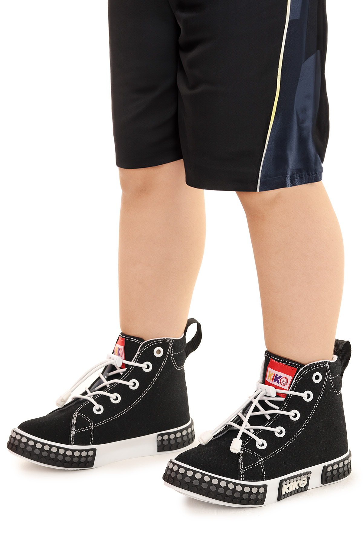 Gamel Günlük Lastikli Erkek Bebek Bot Ayakkabı Siyah - Görsel 3