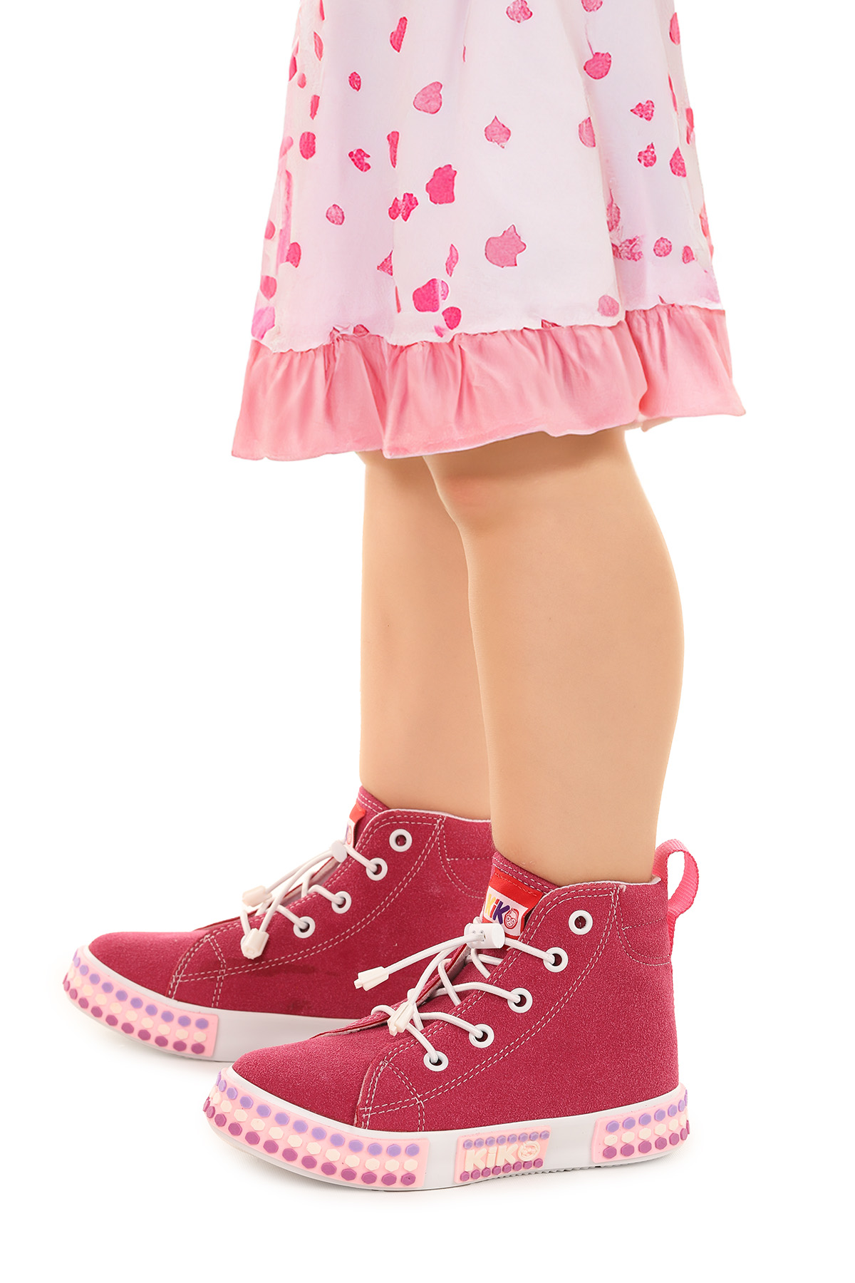 Gamel Günlük Lastikli Kız Çocuk Bot Ayakkabı Fuşya - Görsel 3