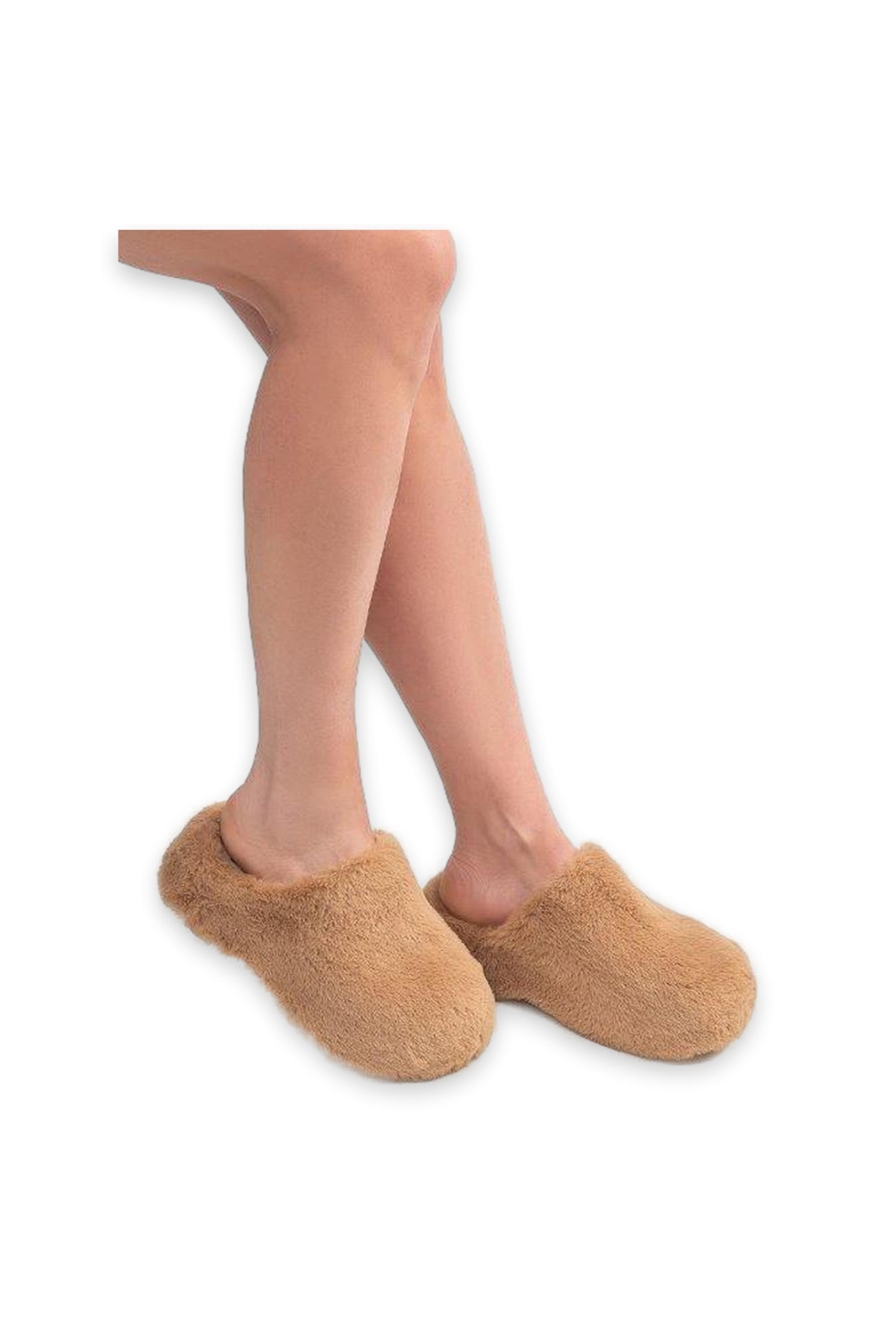 Twigy Aa0083A-Z Lilo Kahverengi Kadın Terlik - Görsel 2