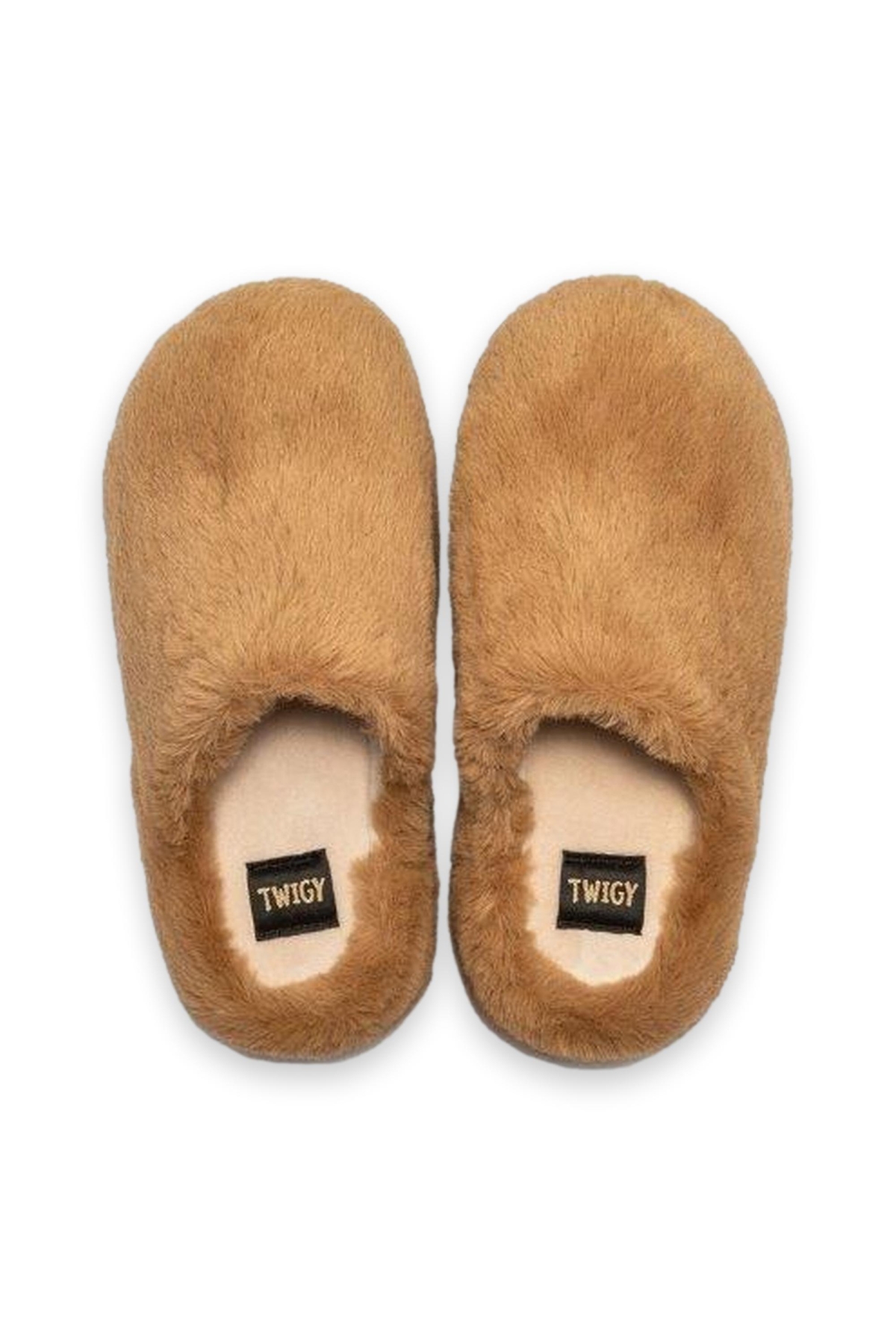 Twigy Aa0083A-Z Lilo Kahverengi Kadın Terlik - Görsel 4