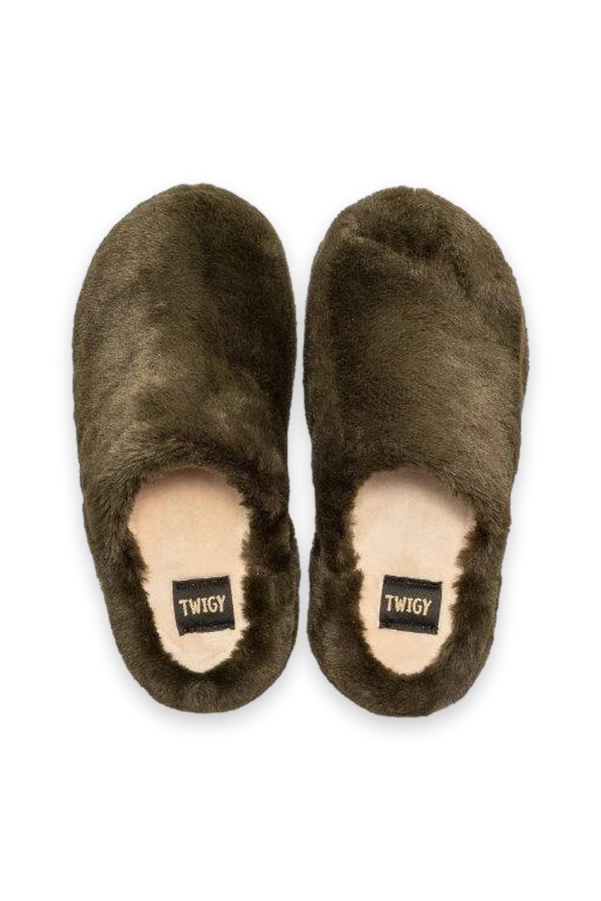 Twigy Aa0083A-Z Lilo Haki Kadın Terlik - Görsel 4