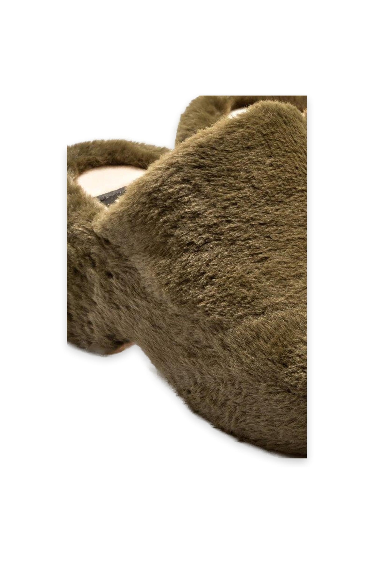 Twigy Aa0083A-Z Lilo Haki Kadın Terlik - Görsel 5