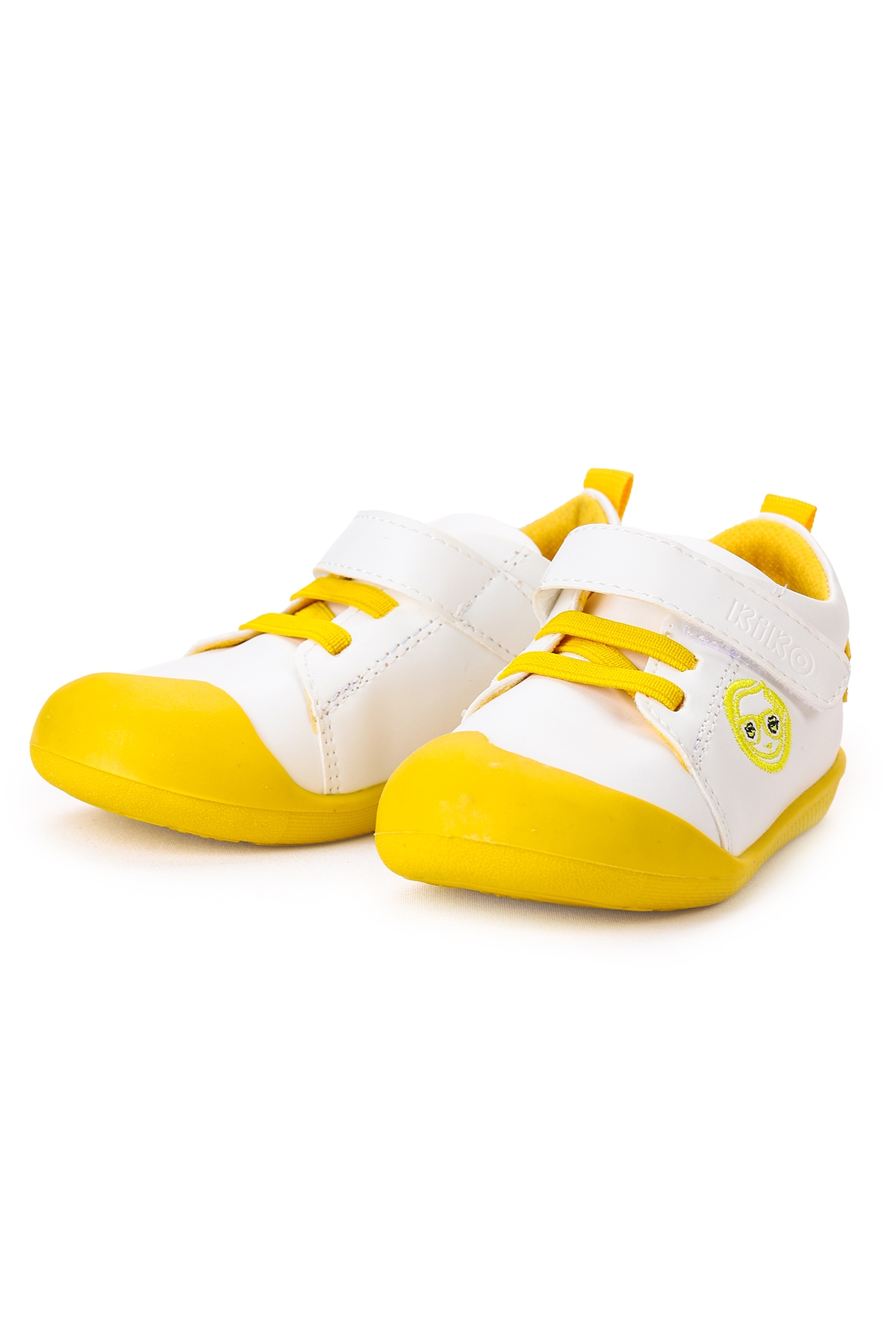 Smile Cırtlı Erkek Bebek İlk Adım Ortopedik Günlük Ayakkabı Sarı - Görsel 4