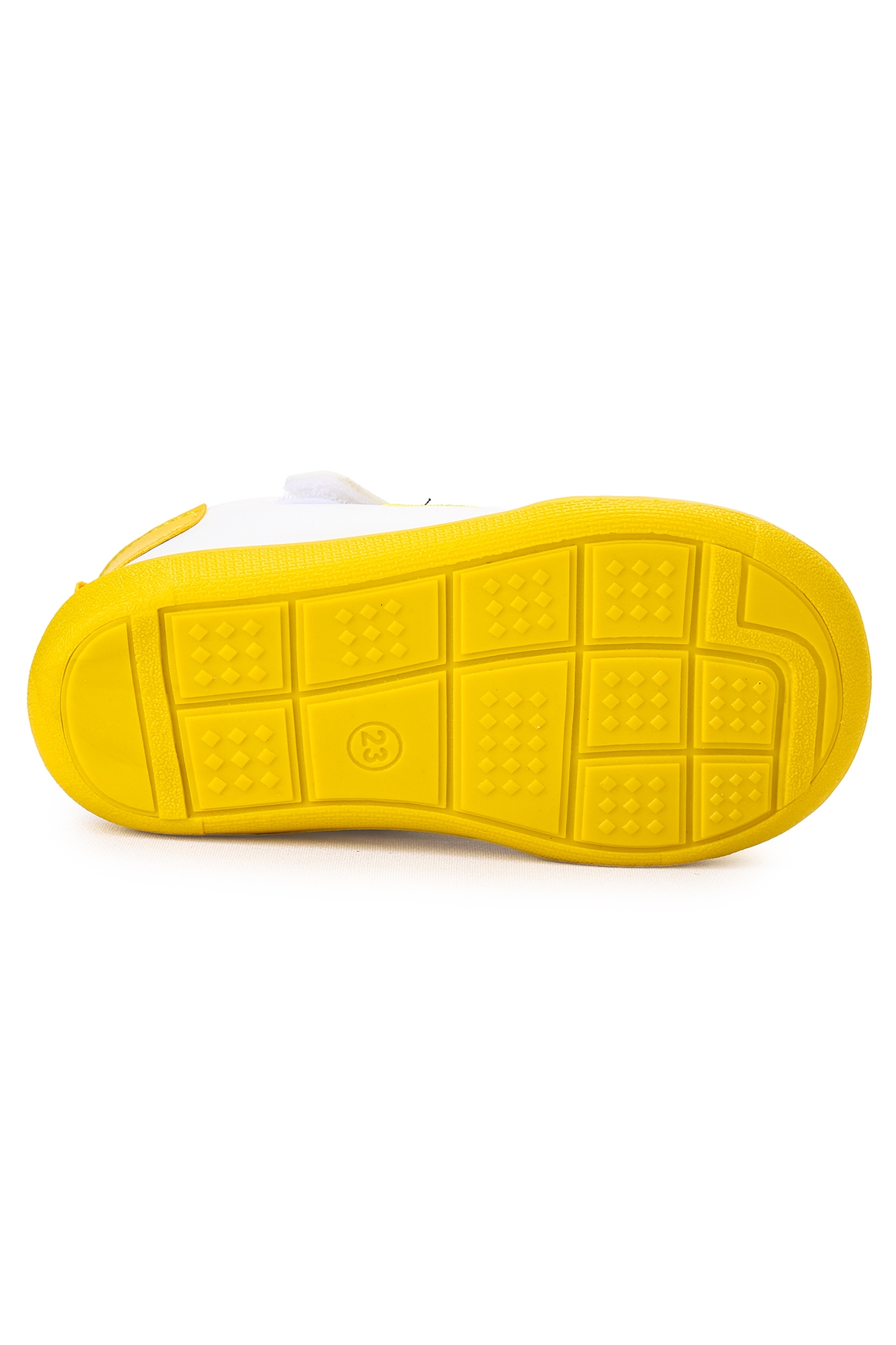 Smile Cırtlı Erkek Bebek İlk Adım Ortopedik Günlük Ayakkabı Sarı - Görsel 5