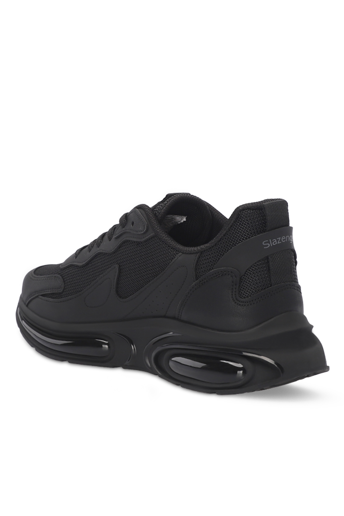 ZION Erkek Sneaker Ayakkabı Siyah / Koyu Gri - Görsel 4