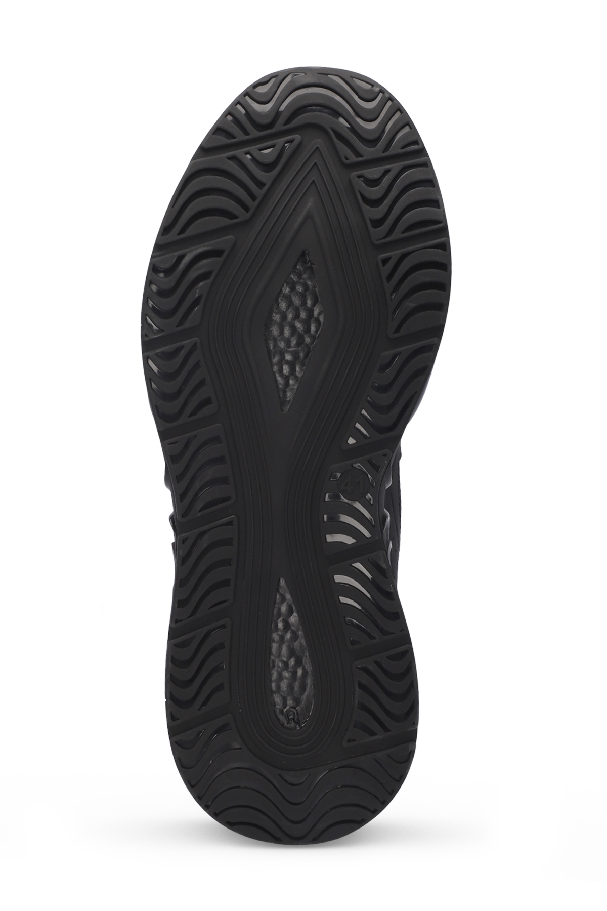 ZION Erkek Sneaker Ayakkabı Siyah / Koyu Gri - Görsel 8