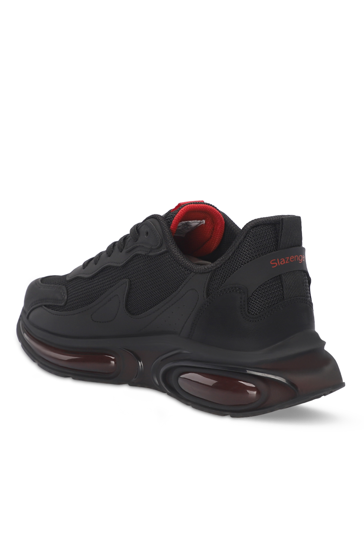 ZION Erkek Sneaker Ayakkabı Siyah / Kırmızı - Görsel 4