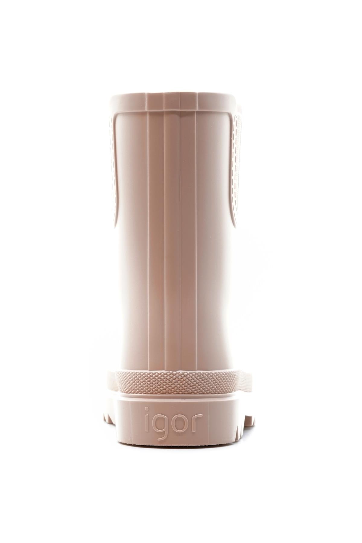 İGOR TOKIO UNISEX ÇOCUK YAĞMUR ÇİZMESİ (23-34) 22K KW-10274 PU PUDRA - Görsel 6