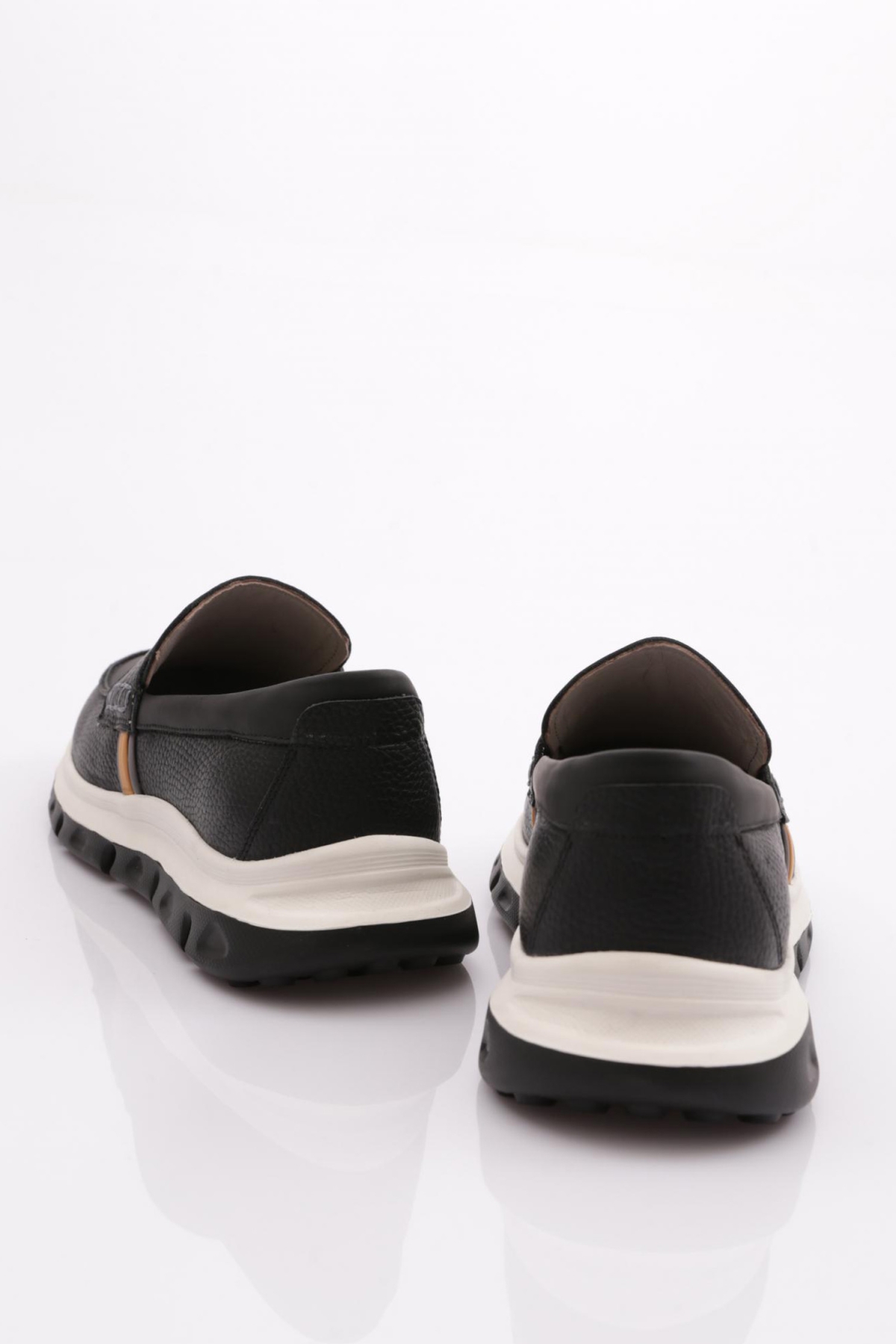 5857 Erkek Üstü Şeritli Comfort Ayakkabi - Görsel 4