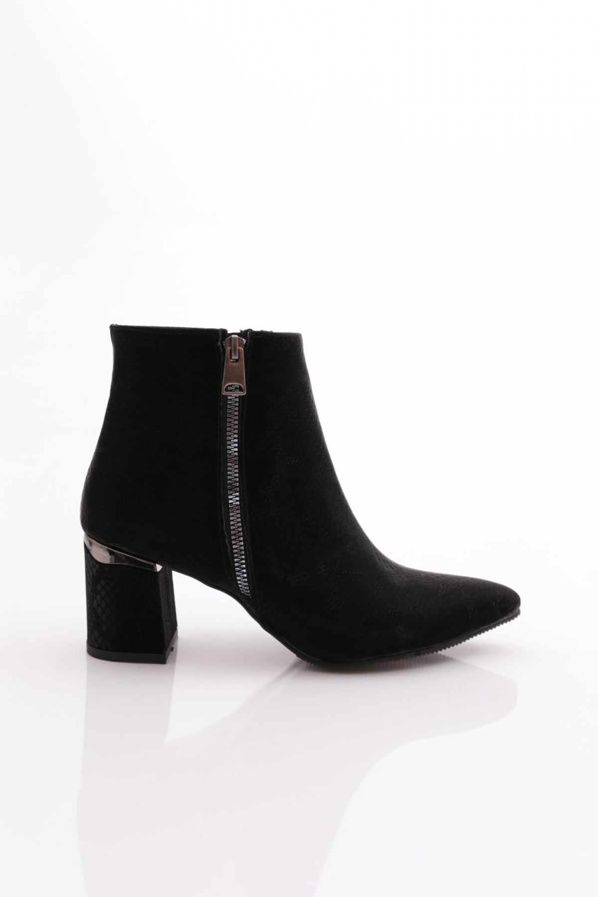 Pm09-K5002-2 Kadin Topuklu Bot - Görsel 2