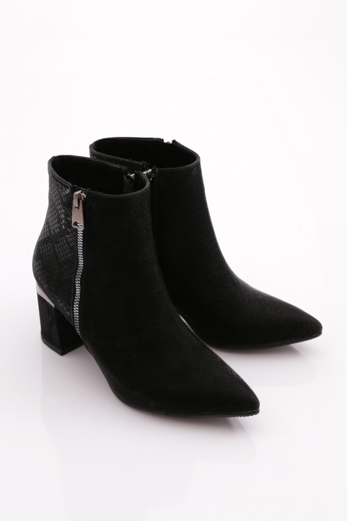 Pm09-K5002-2 Kadin Topuklu Bot - Görsel 3