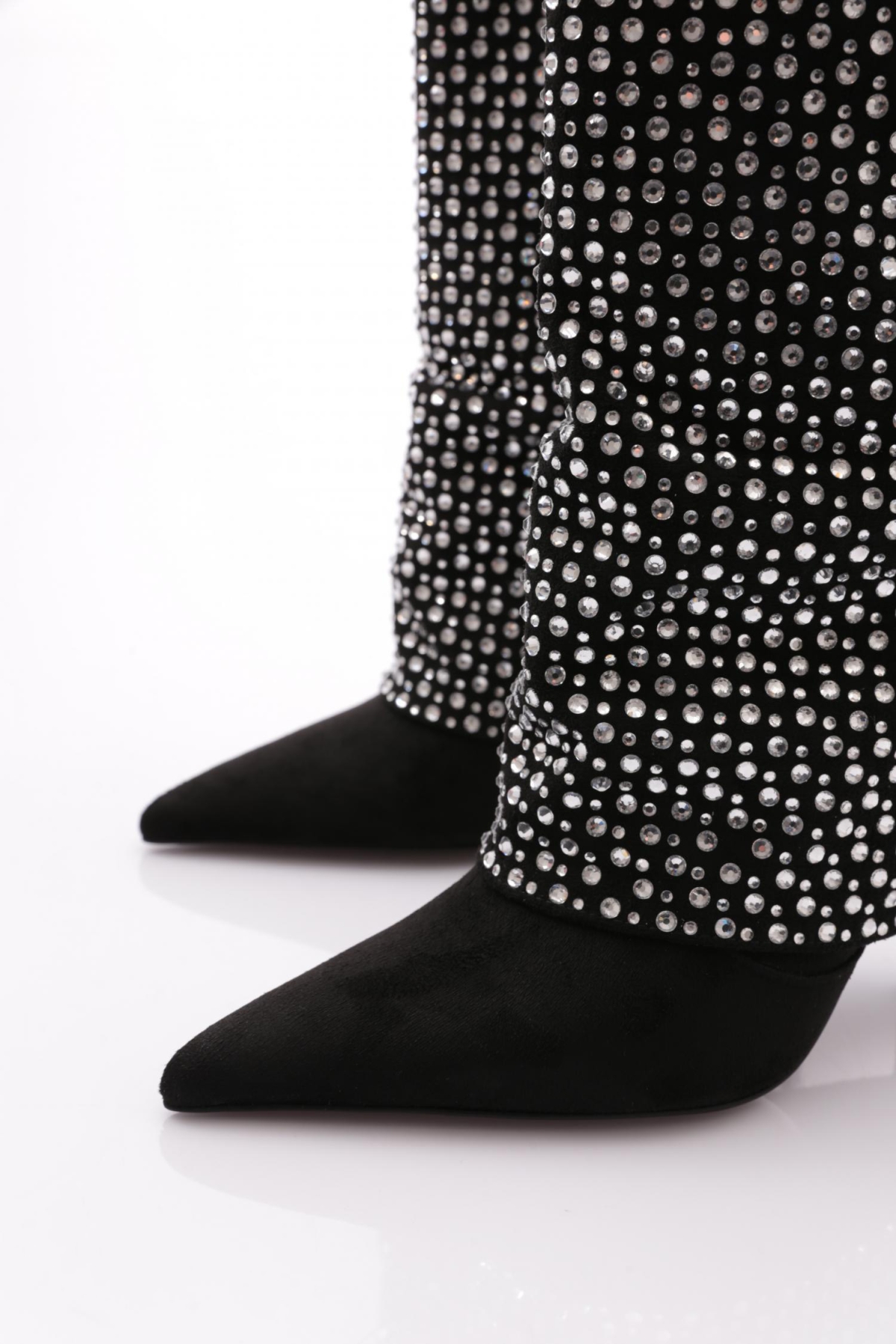 2128 Kadin Taşli Topuklu Bot - Görsel 5
