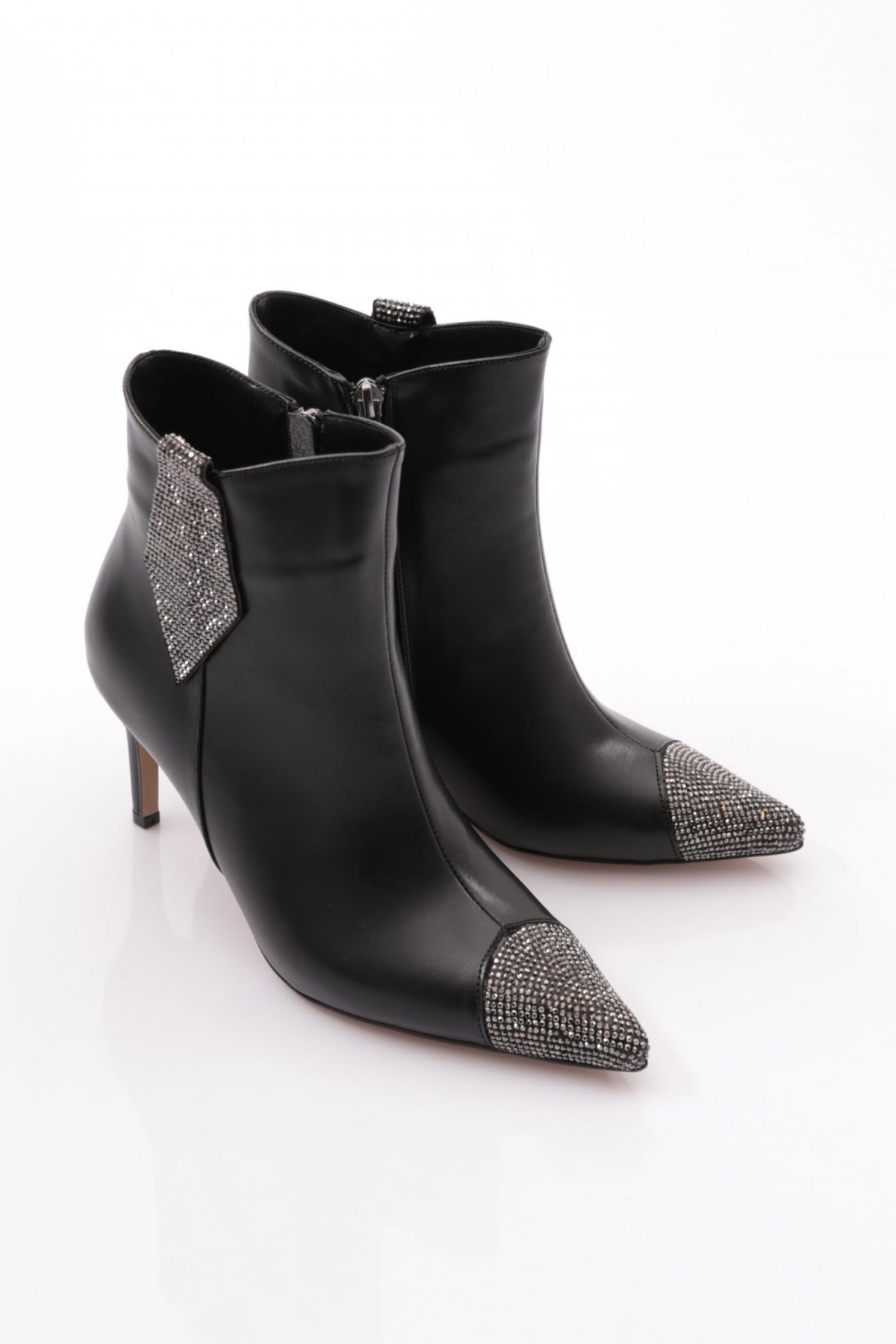 602 Kadin Topuklu Bot - Görsel 3
