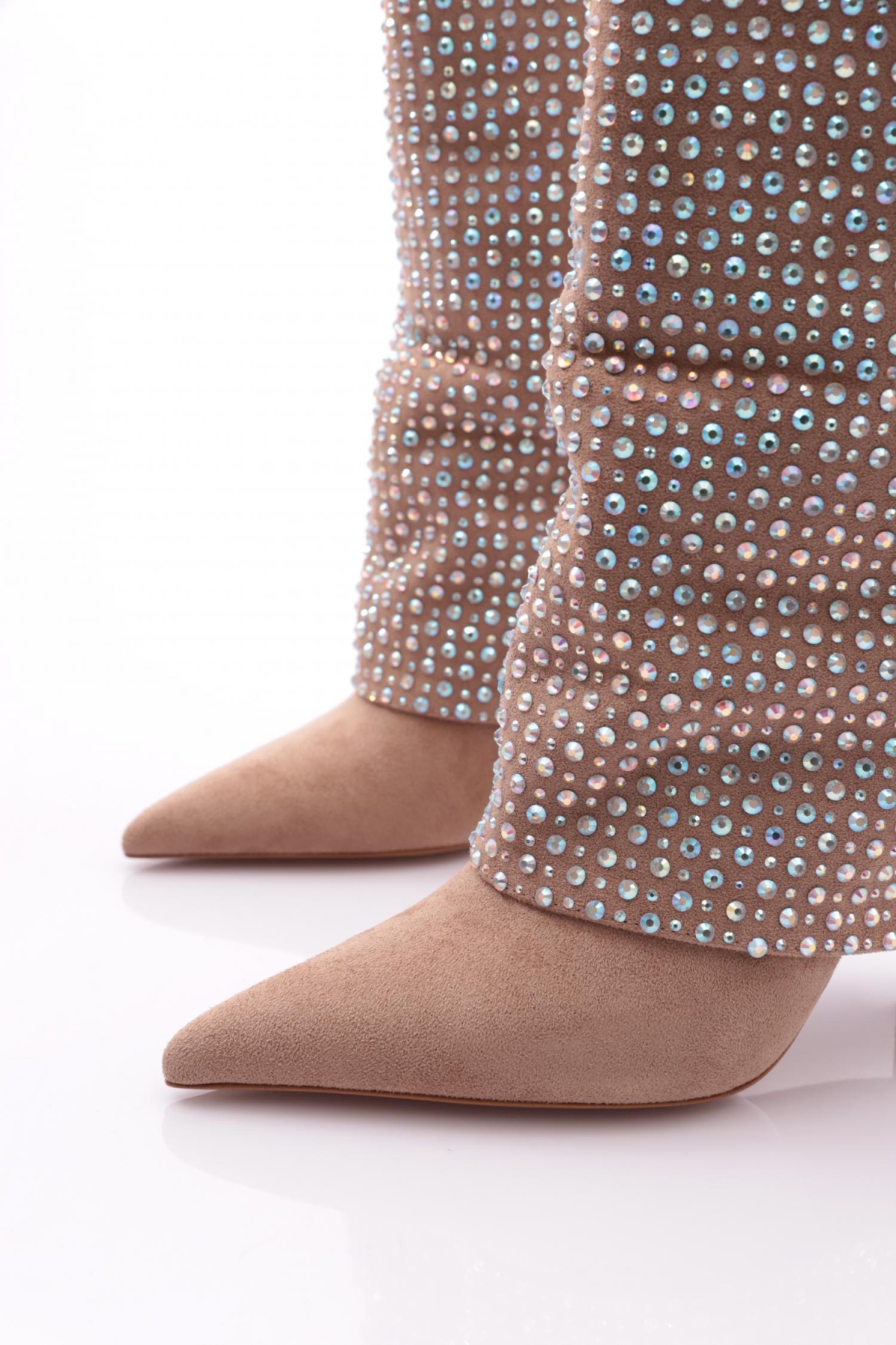2128 Kadin Taşli Topuklu Bot - Görsel 5