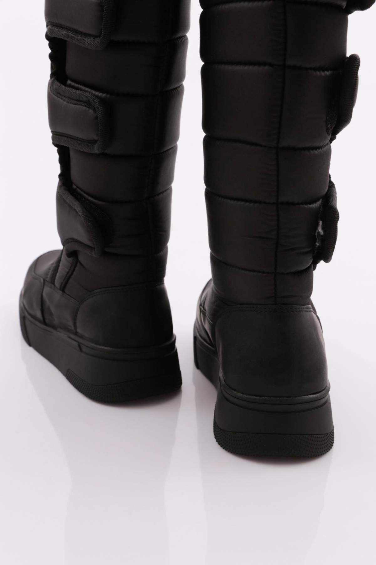 2023 Kadin Yanlari Cirtli Çizme - Görsel 4