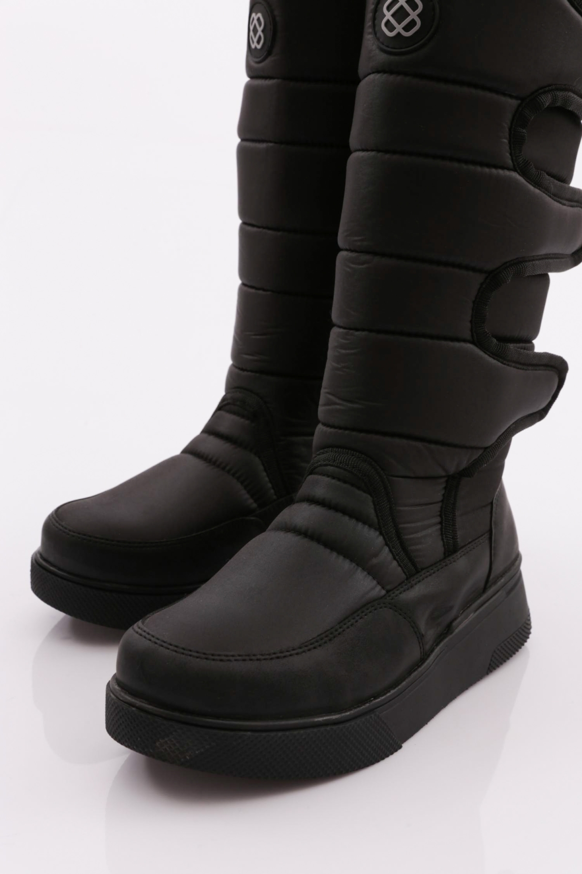 2023 Kadin Yanlari Cirtli Çizme - Görsel 5