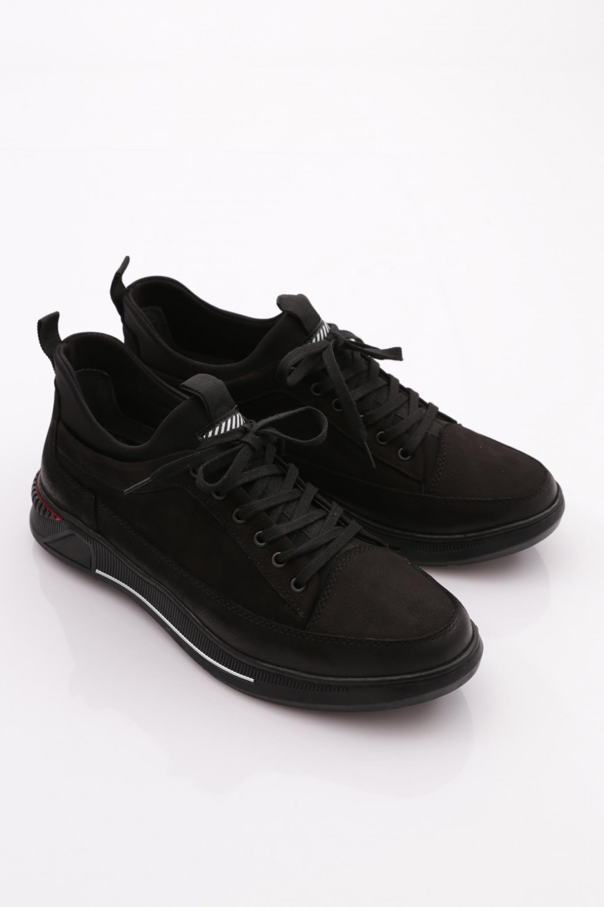 24019 Erkek Bağcikli Sneaker Ayakkabi - Görsel 3