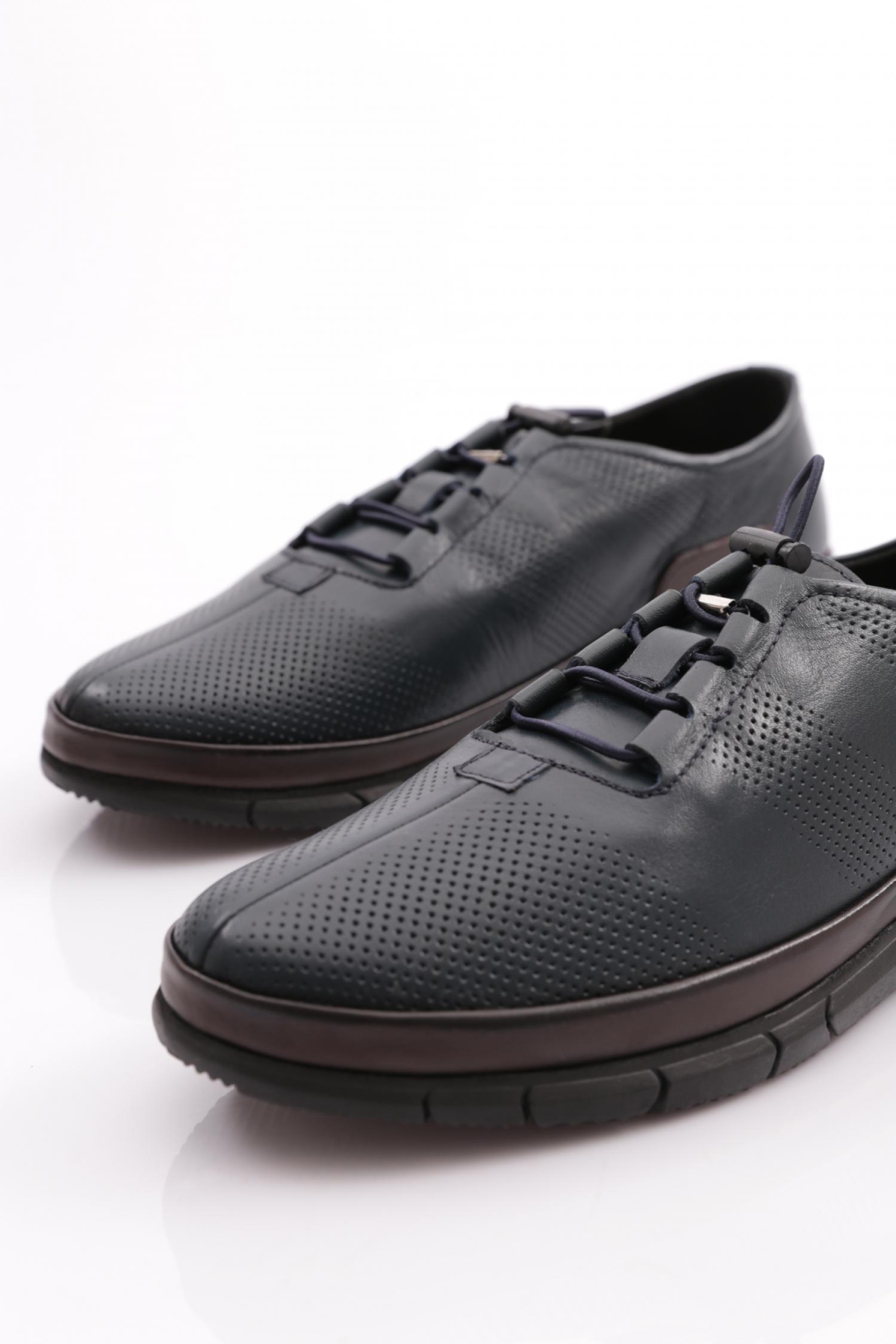 6022 Erkek Lastik Bağcikli Sneaker Ayakkabi - Görsel 5