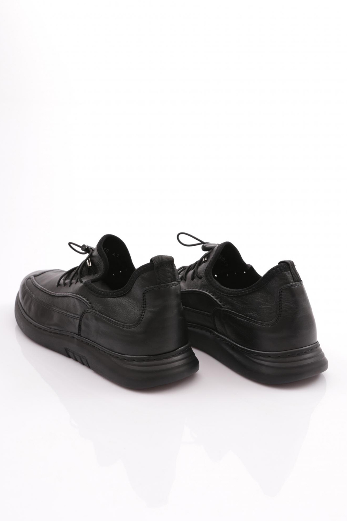 6156 Erkek Lastik Bağcikli Sneaker Ayakkabi - Görsel 4