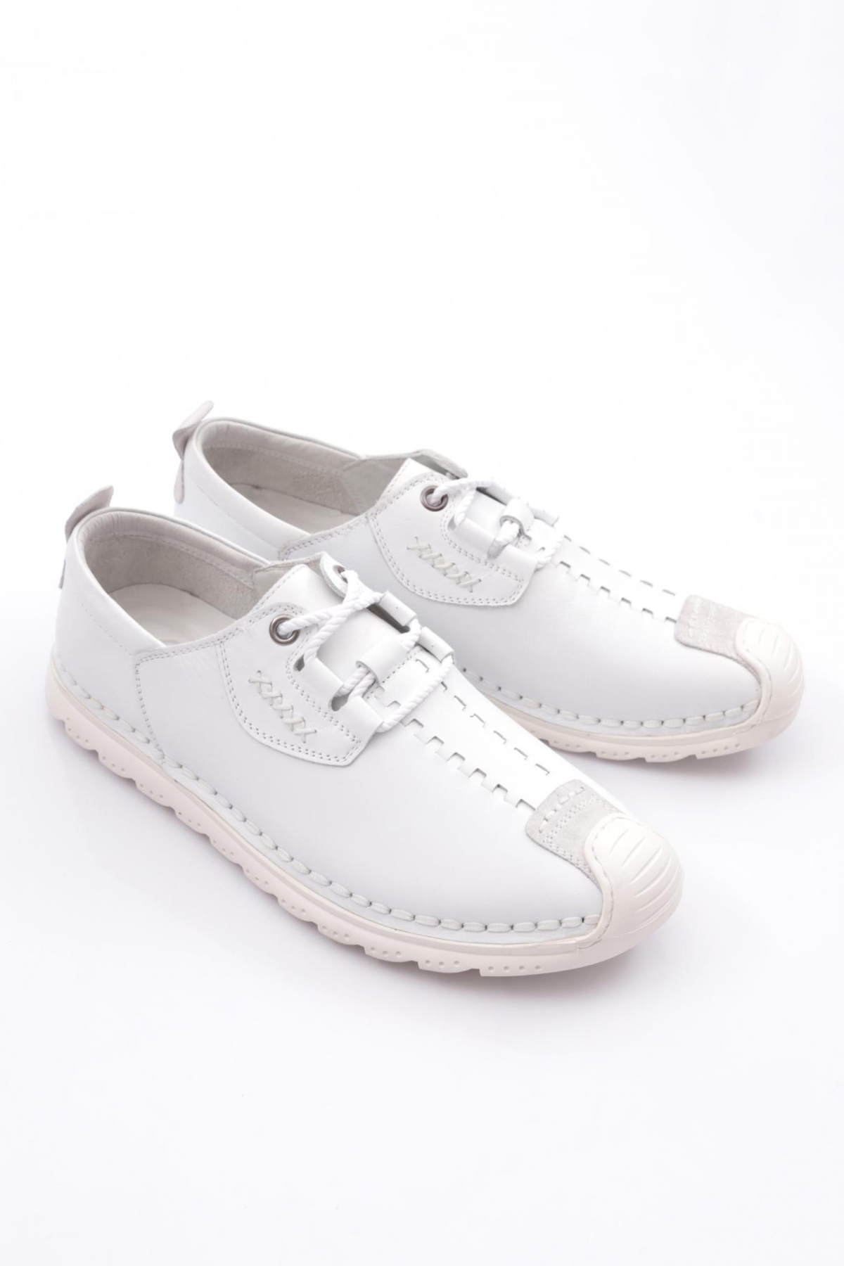 9860 Erkek Dikiş Detayli Sneaker Ayakkabi - Görsel 3