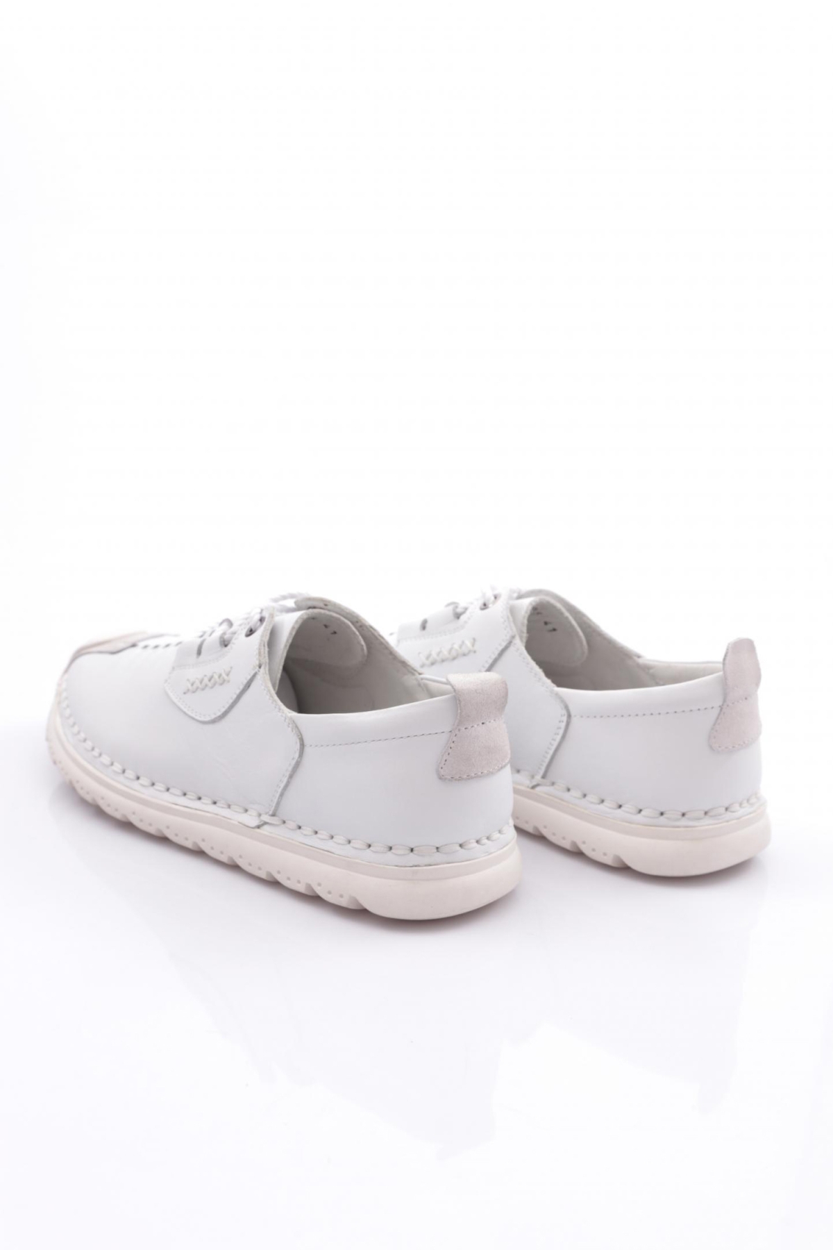 9860 Erkek Dikiş Detayli Sneaker Ayakkabi - Görsel 4