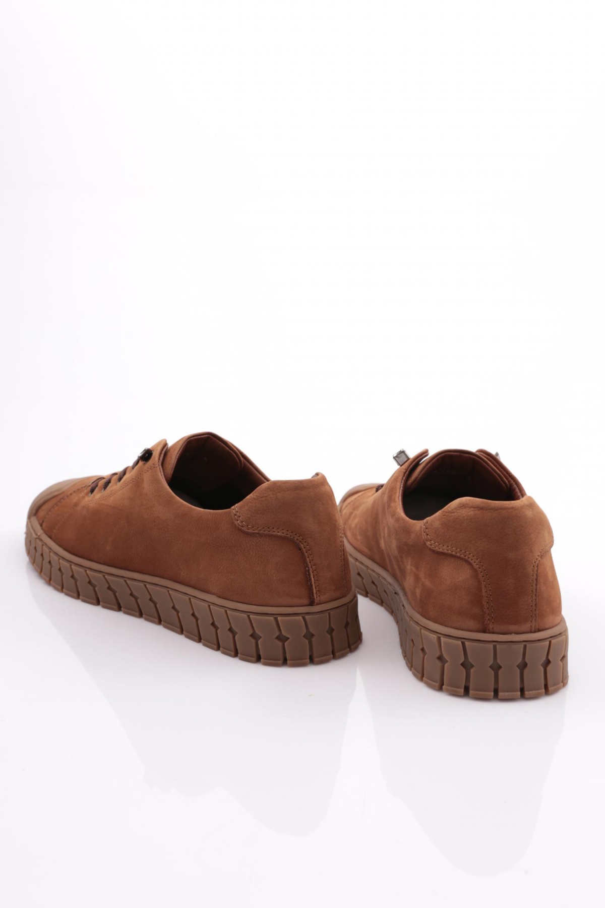 9870 Erkek Kapali Bağcikli Sneaker Ayakkabi - Görsel 4