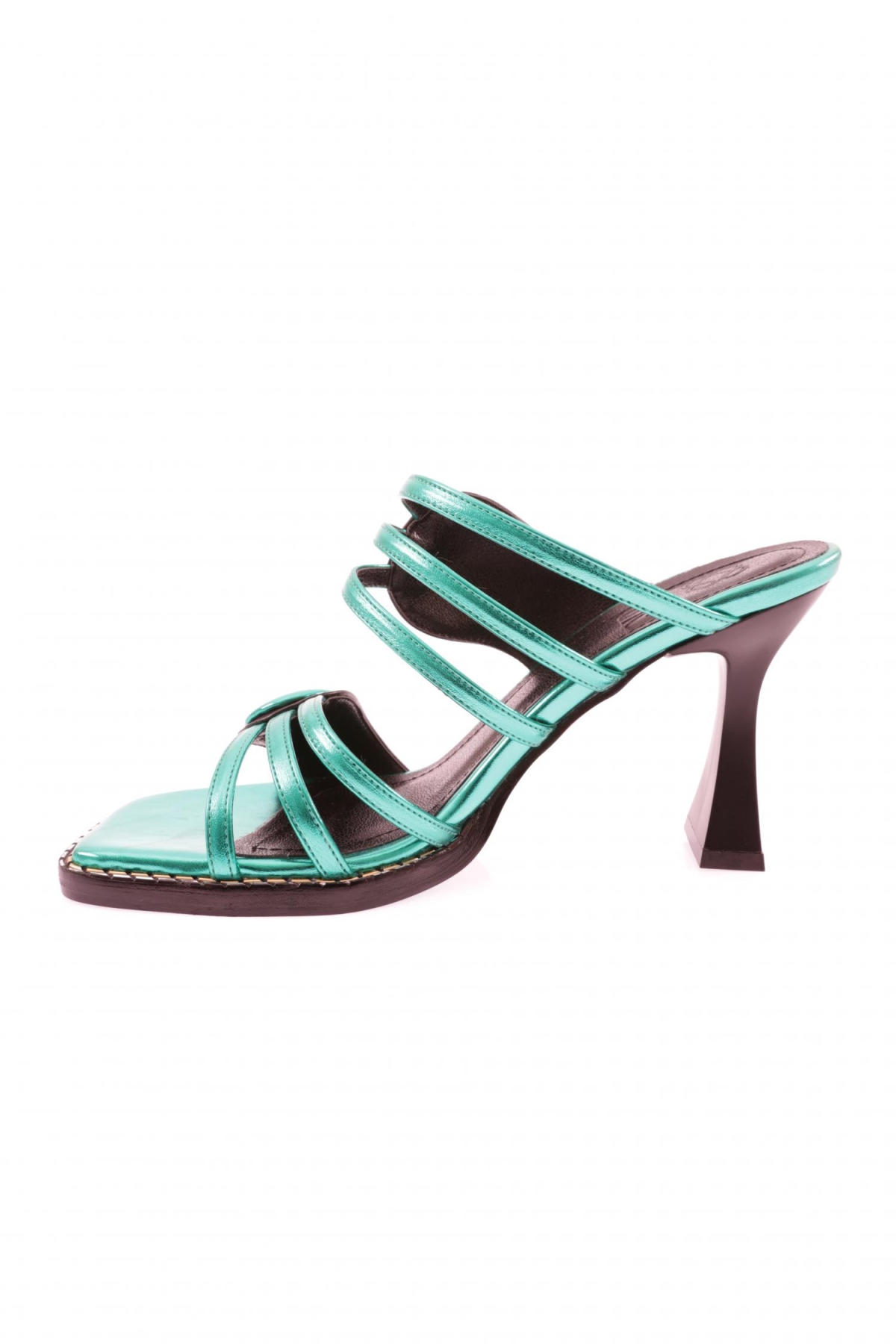 07-23Y Kadin Sirali Bantli Tokali Terlik - Görsel 4