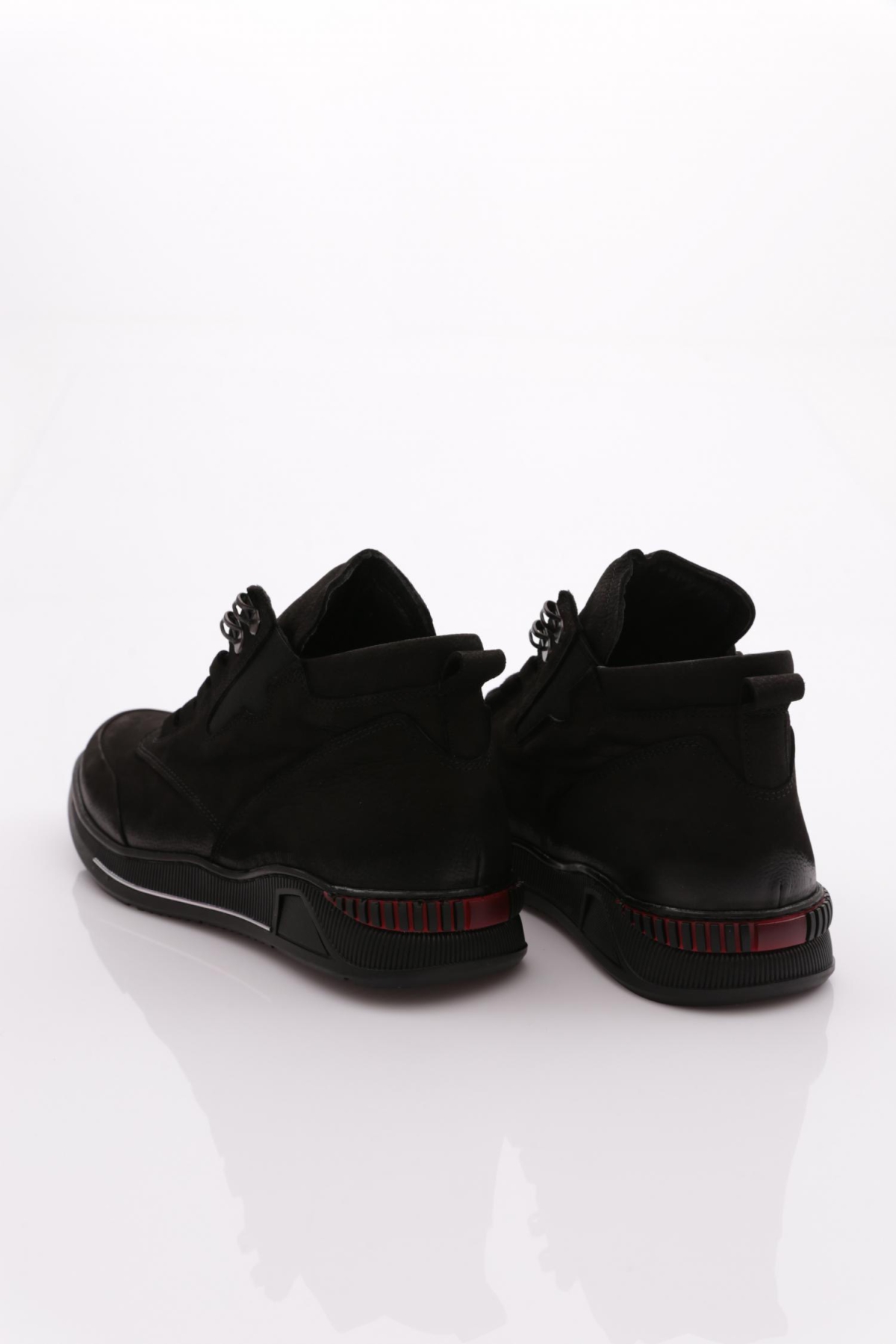 2026 Erkek Lastik Detayli Bağcikli Bot - Görsel 4