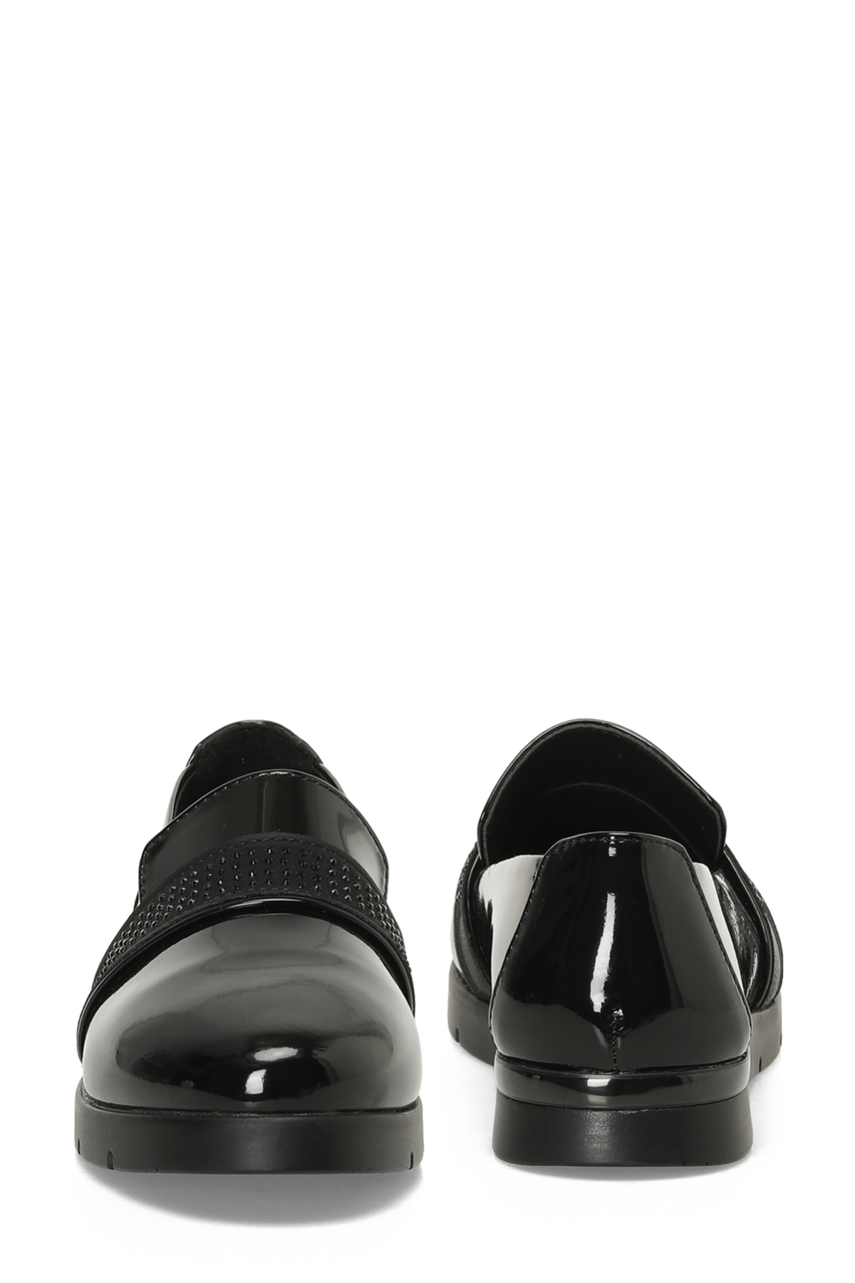 166541.RZ4PR Siyah Kadın Loafer - Görsel 6