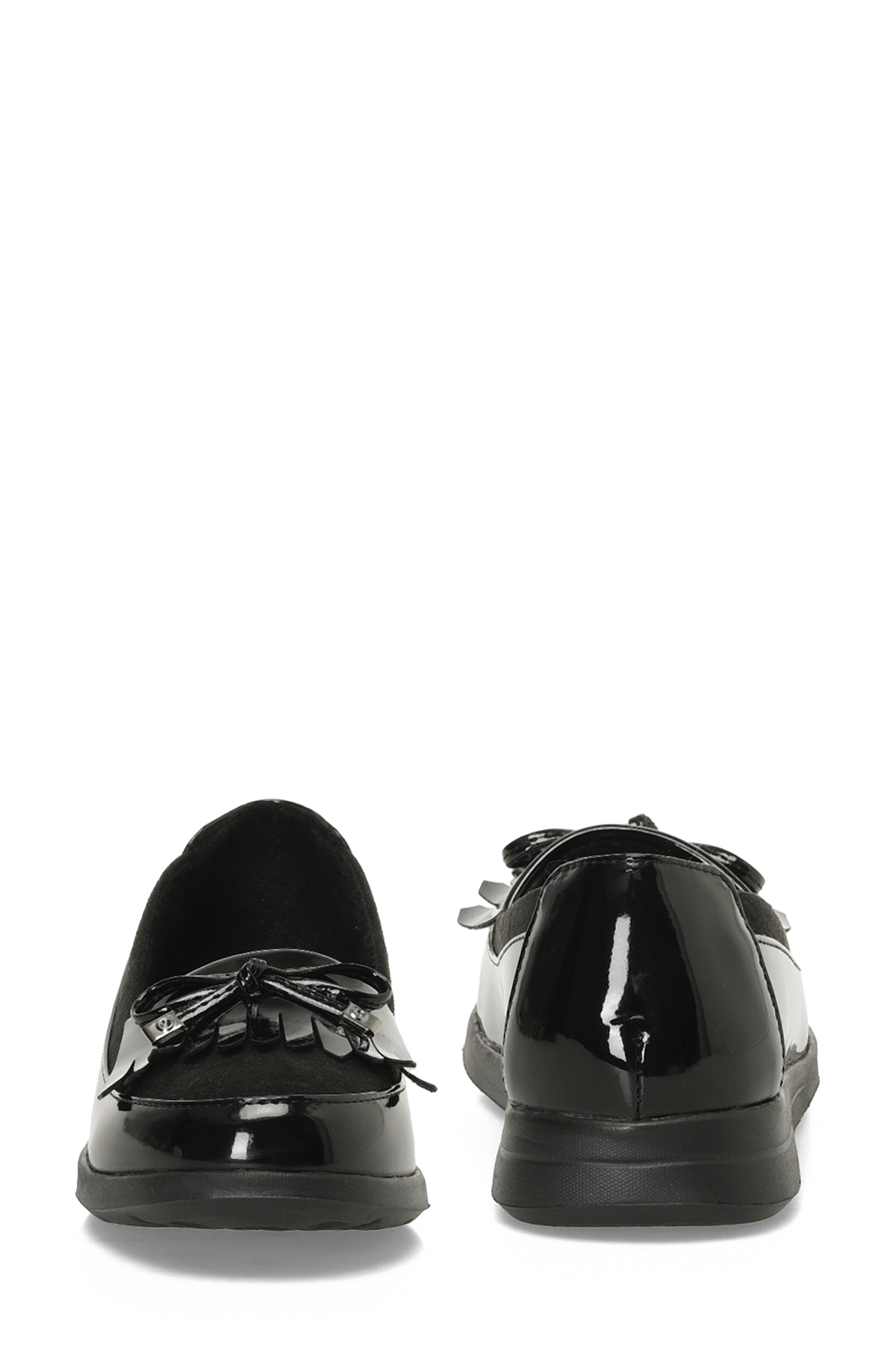 166550.RZ4PR Siyah Kadın Loafer - Görsel 6