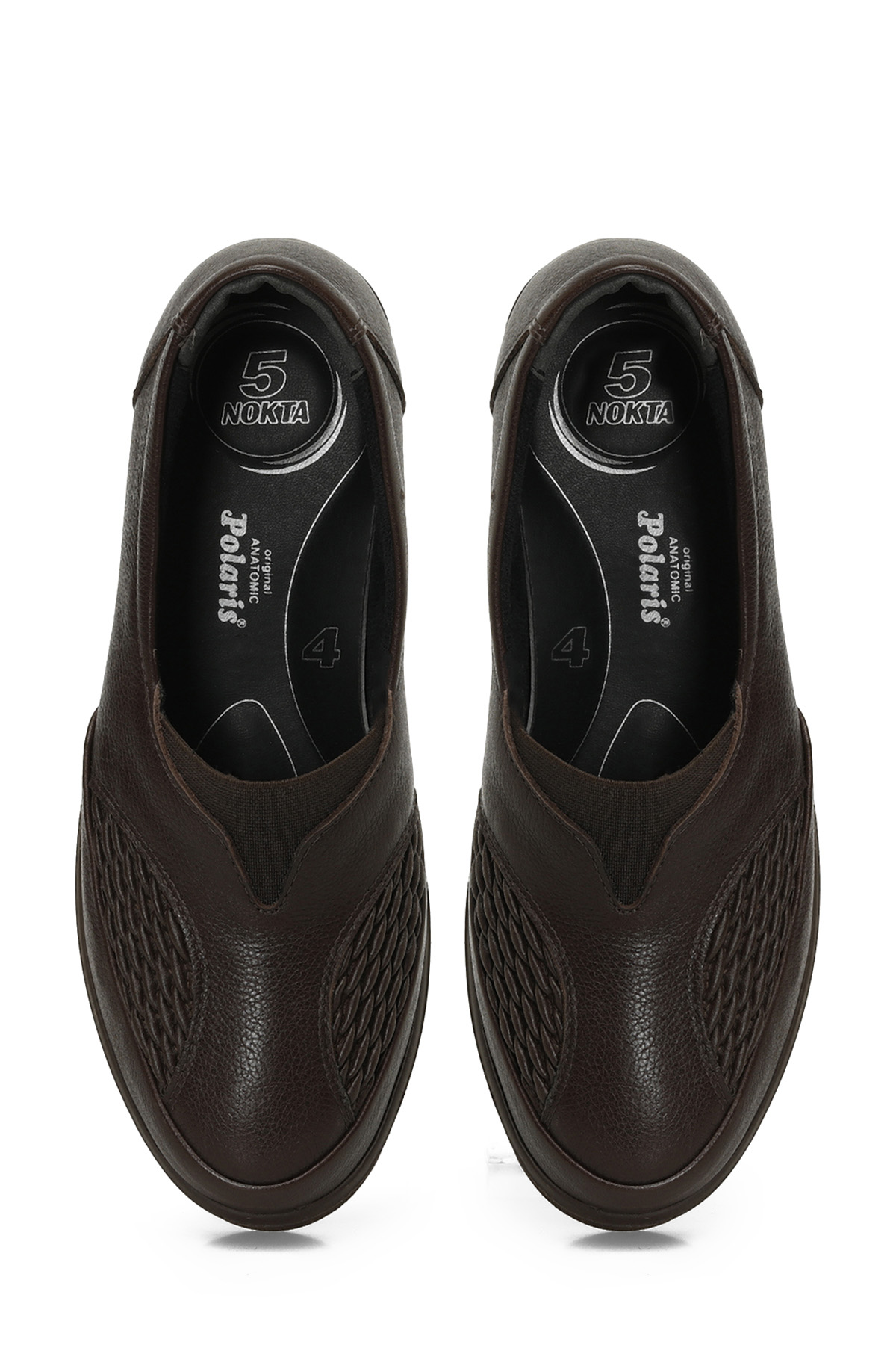 105279.Z4PR Kahverengi Kadın Dolgu Ayakkabı - Görsel 5